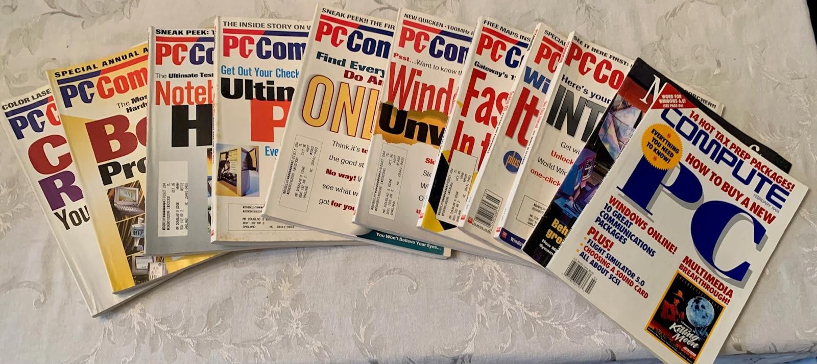 Other 9 LOT Vintage PC Computing/World Magazines Size ONE SIZE - 1 Preview