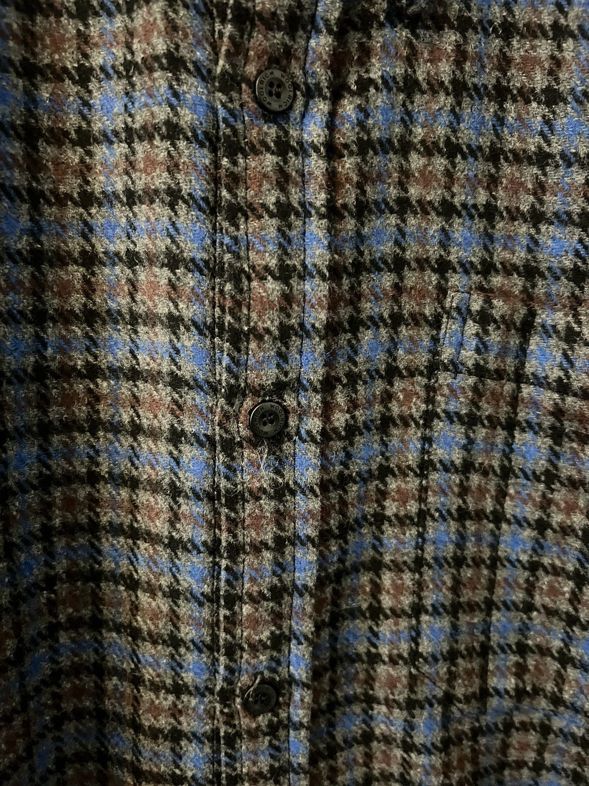 Woolrich Woolen Mills Woolrich Wool Blend Flannel Overshirt - Size Medium Size US M / EU 48-50 / 2 - 6 Thumbnail