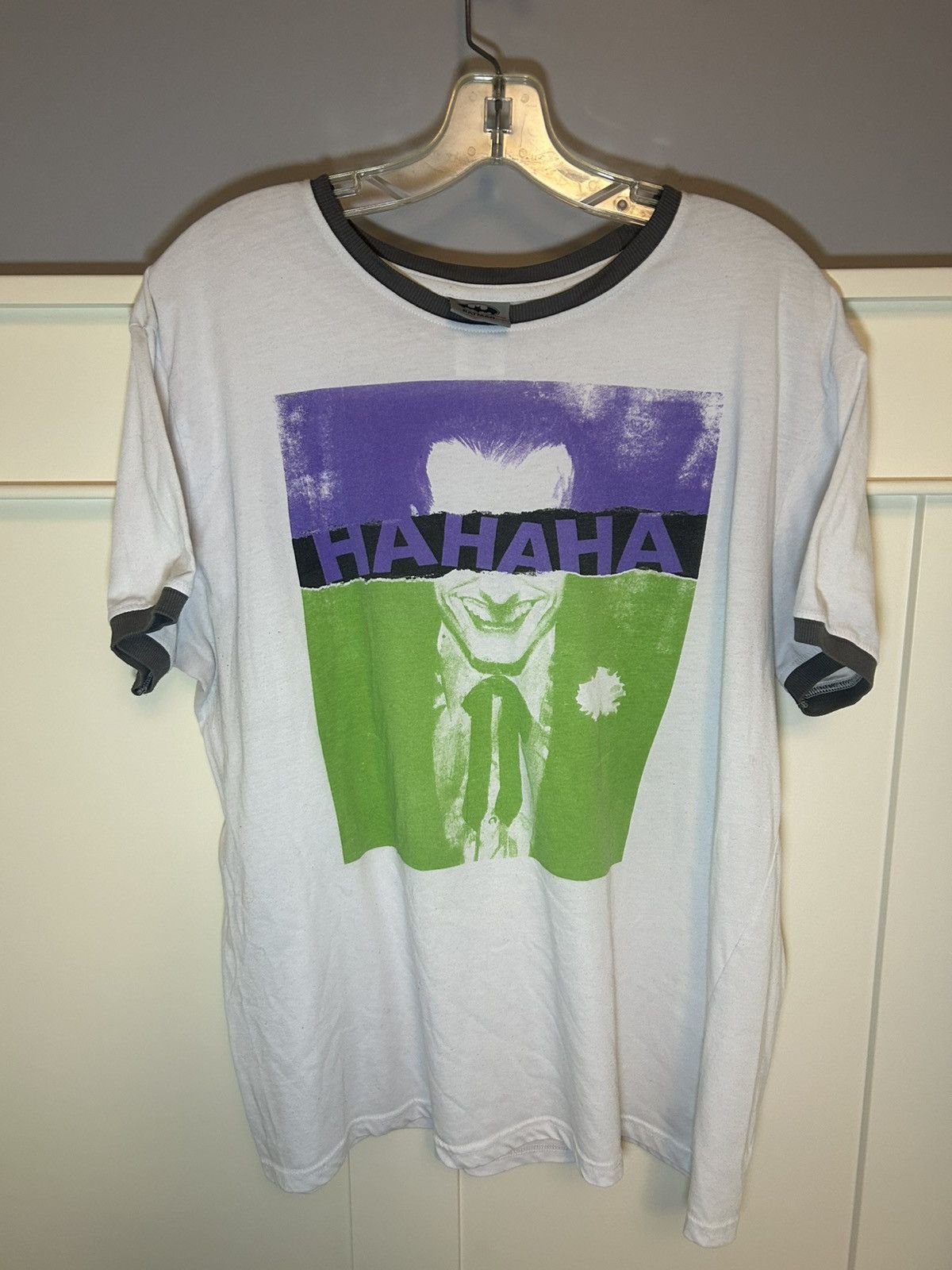 DC Comics × Vintage 90’s rare Batman Official Joker ringer t-shirt Size US XL / EU 56 / 4 - 1 Thumbnail