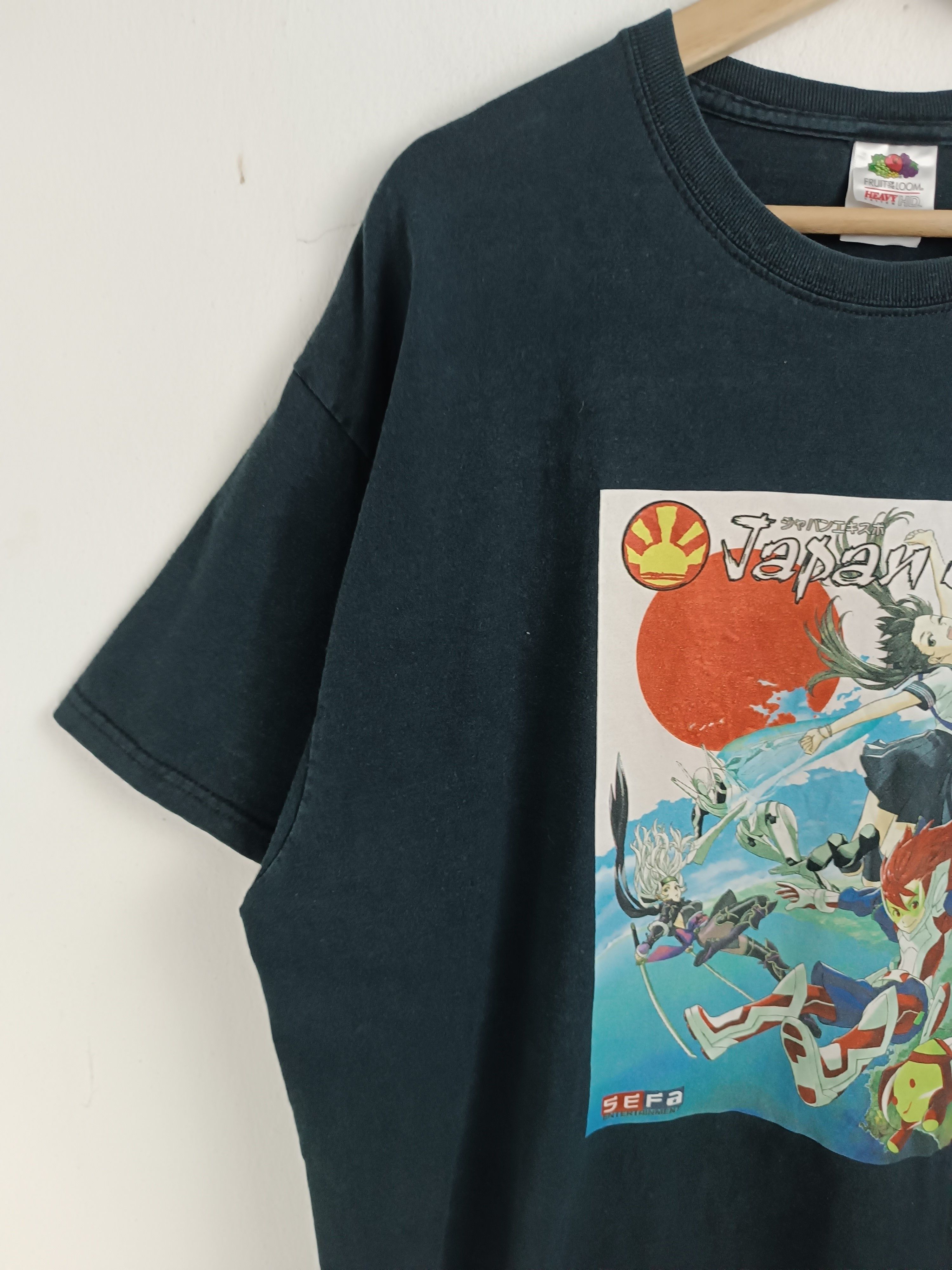Anime VINTAGE Y2K JAPAN EXPO OTAKU ANIME COSPLAY TEE VERY RARE Size US XL / EU 56 / 4 - 5 Thumbnail
