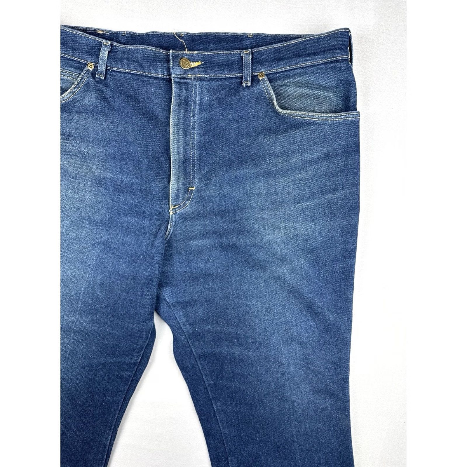 Lee VINTAGE Lee Jeans USA Made Union Made Denim 38x30 Faded Workwear Men Size US 38 / EU 54 - 6 Thumbnail