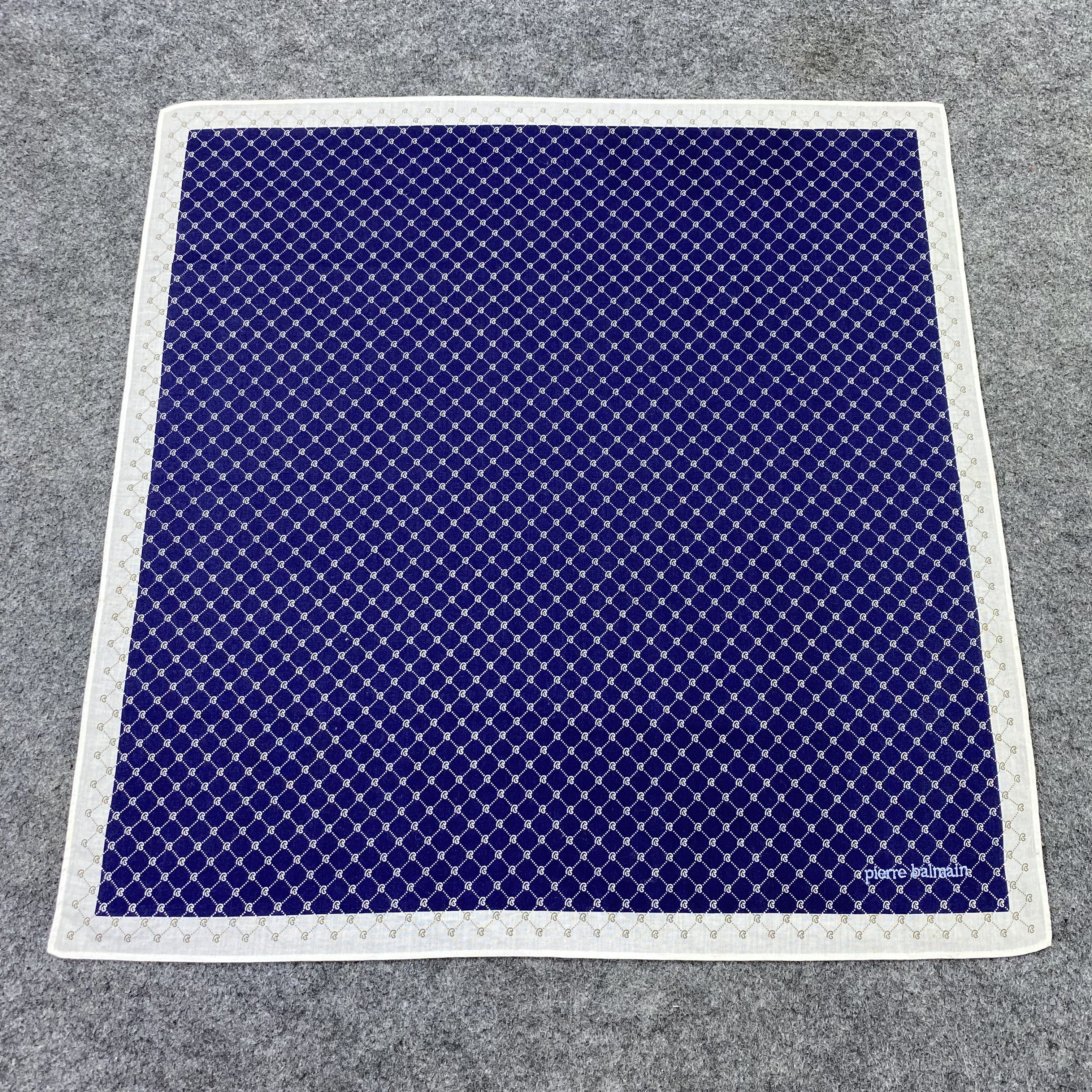 Pierre Balmain Pierre Balmain Handkerchief / Bandana / Neckerchief-B1472 Size ONE SIZE - 3 Thumbnail