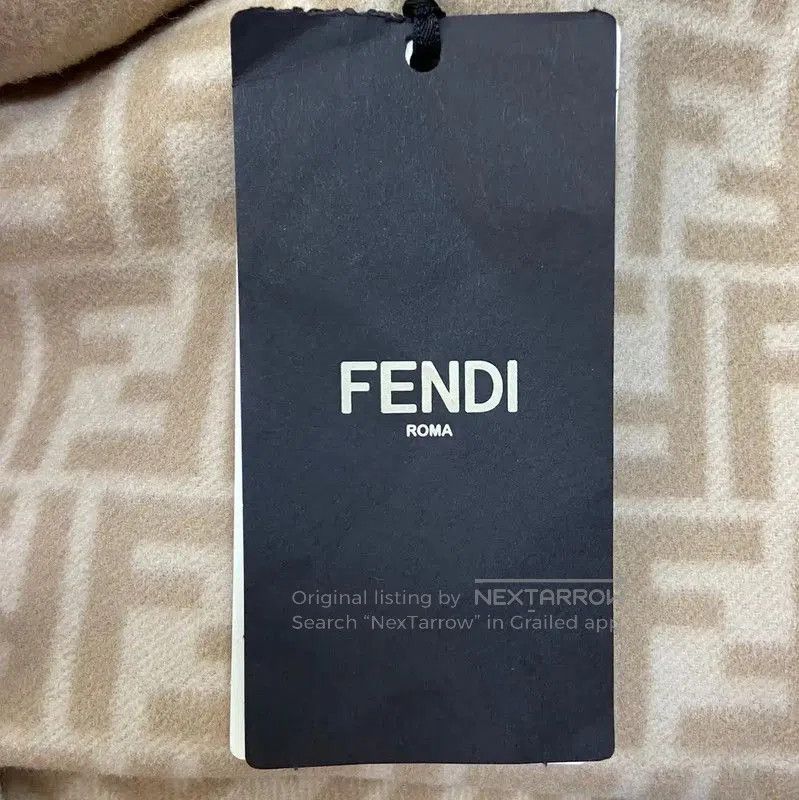 Fendi Fendi Khaki Wool Long Coat for Women . Size XL / US 12-14 / IT 48-50 - 9 Thumbnail