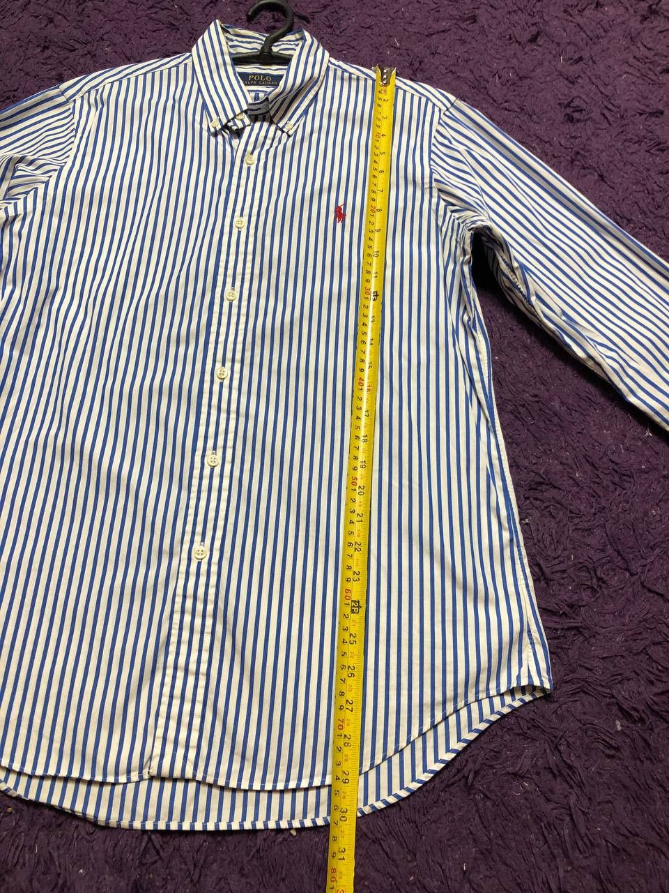 Polo Ralph Lauren Vintage Polo Ralph Lauren Striped Shirt Size M Size US M / EU 48-50 / 2 - 9 Thumbnail