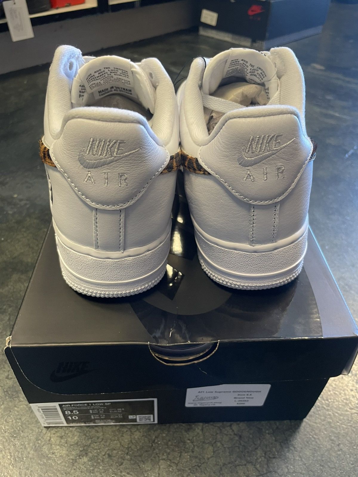 GOODENOUGH × Nike × Supreme Supreme X GOODENOUGH AF1 Low Size US 8.5 / EU 41-42 - 2 Thumbnail
