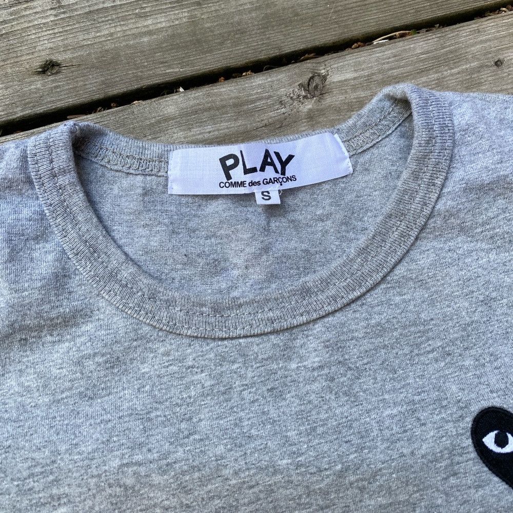 Comme des Garcons Commes Des Garçons Play Single Stitch T Shirts Small Size S / US 4 / IT 40 - 6 Thumbnail