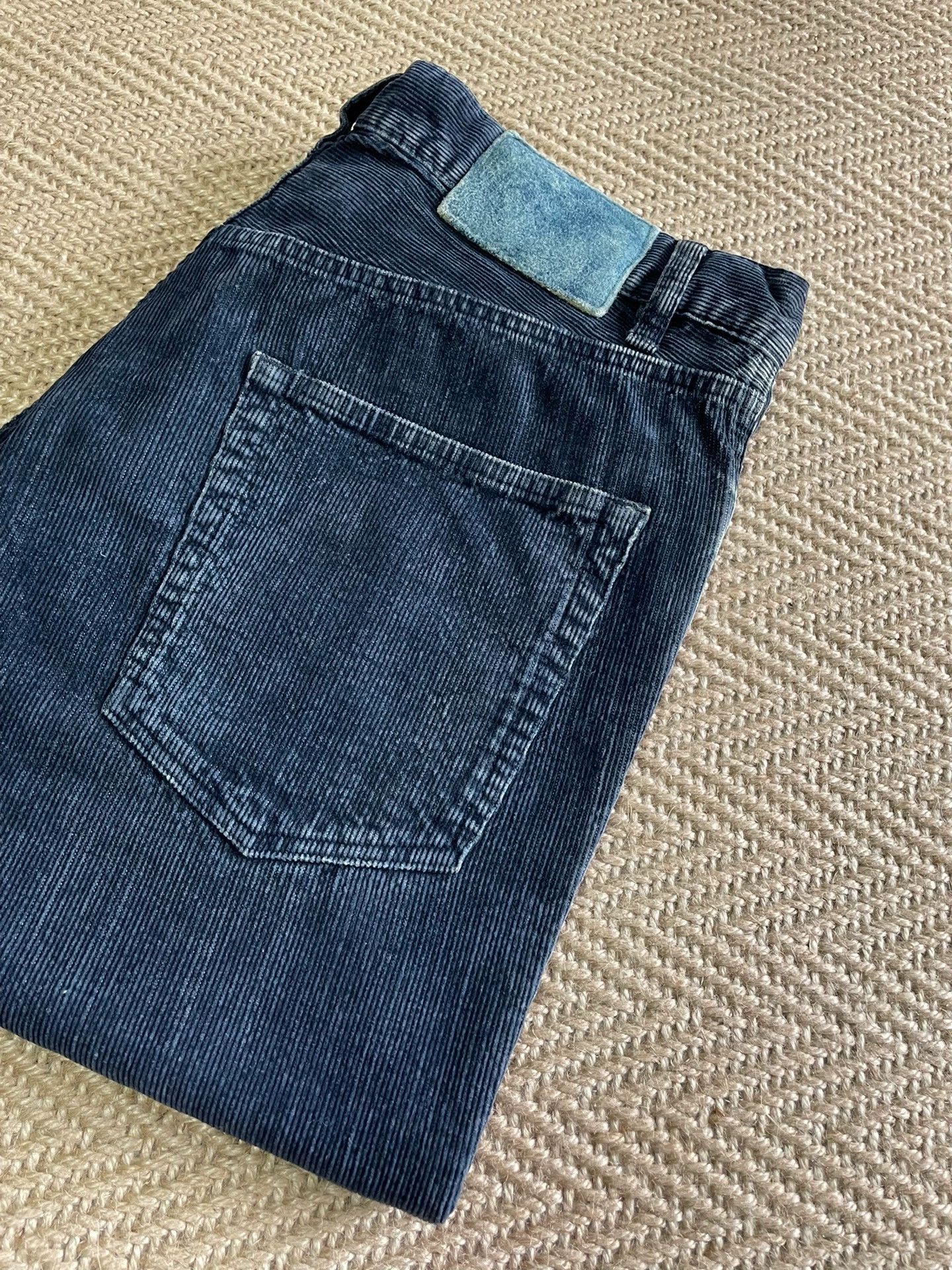 Visvim VISVIM FULXUS KANO Navy Indigo Washed Corduroy 03 13W34 Size US 34 / EU 50 - 6 Thumbnail