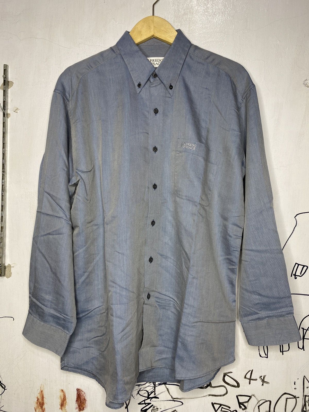 Versace alfredo versace style shirt Size US M / EU 48-50 / 2 - 2 Thumbnail