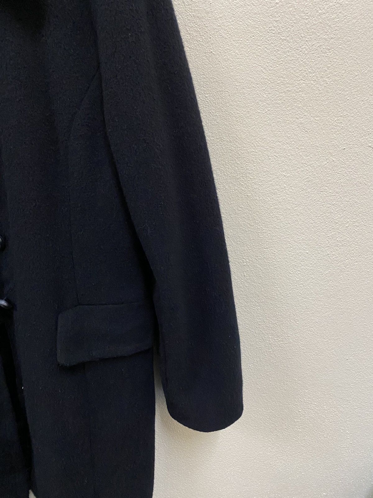Yohji Yamamoto Vtg Y-Studio Wool Coat Jacket Black Size M / US 6-8 / IT 42-44 - 6 Thumbnail