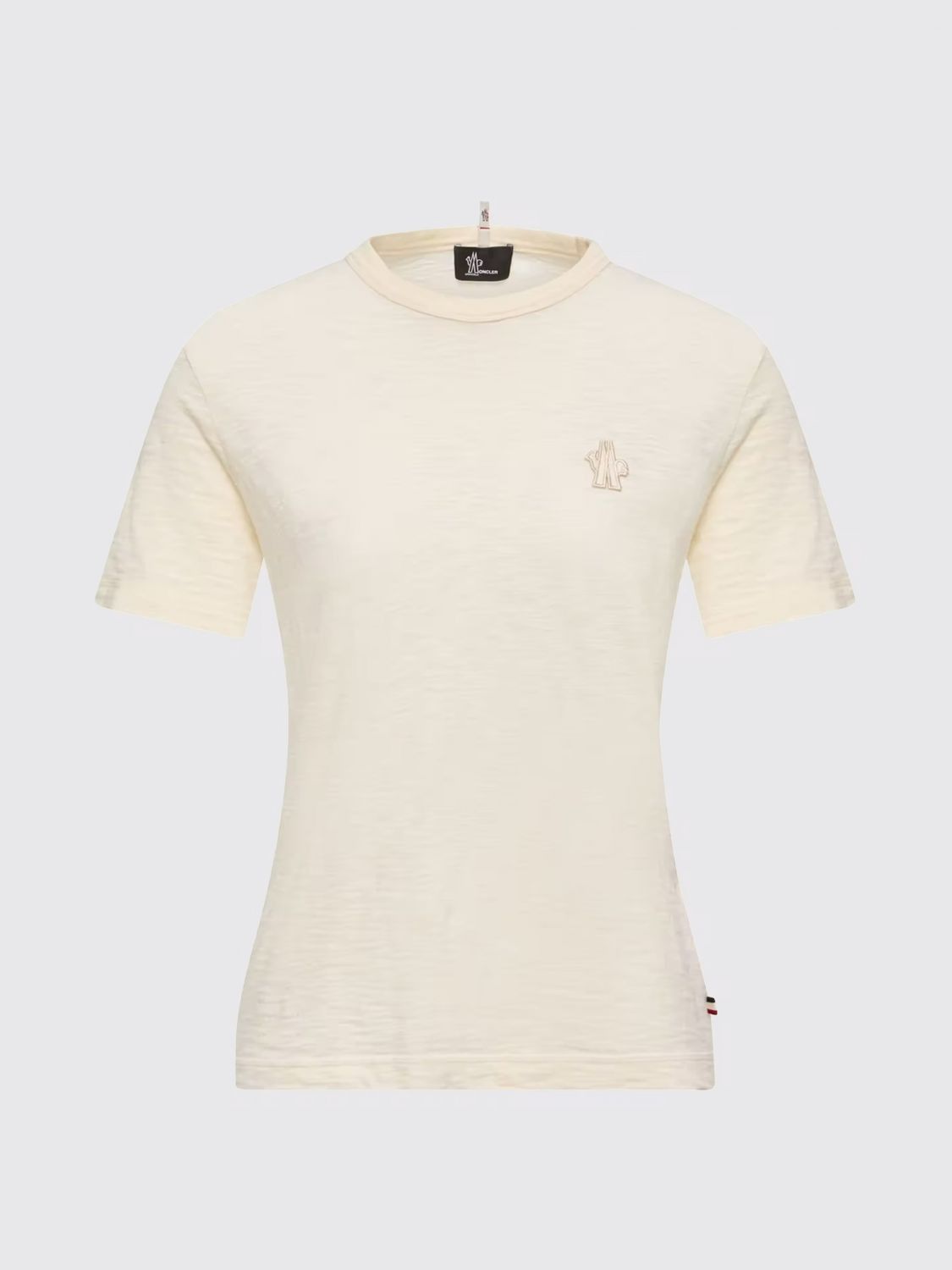 Moncler Moncler T-Shirt Woman Ivory Size M / US 6-8 / IT 42-44 - 1 Preview