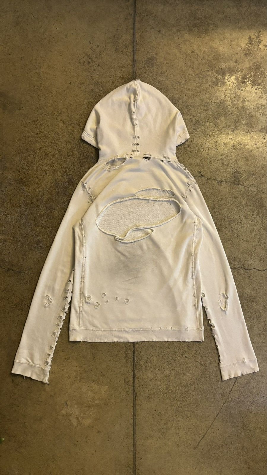Number (N)ine number (n)ine ss’02 modern age destroyed hoodie Size US M / EU 48-50 / 2 - 2 Thumbnail