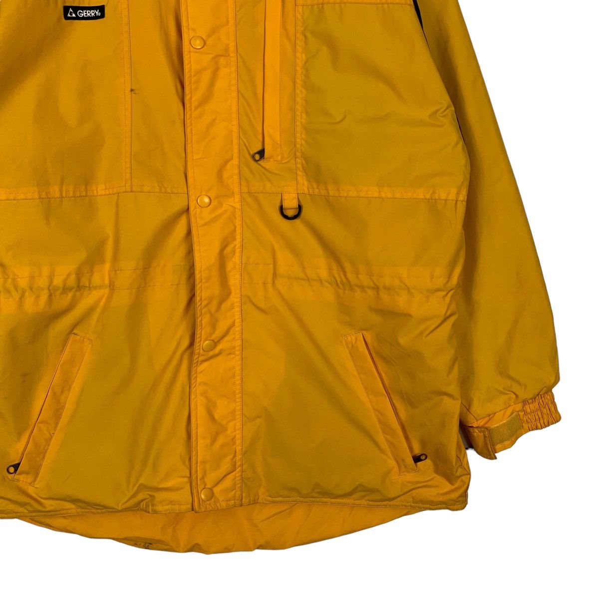 Japanese Brand GERRY Yellow Outdoor Jacket #1109-C50 Size US L / EU 52-54 / 3 - 6 Thumbnail