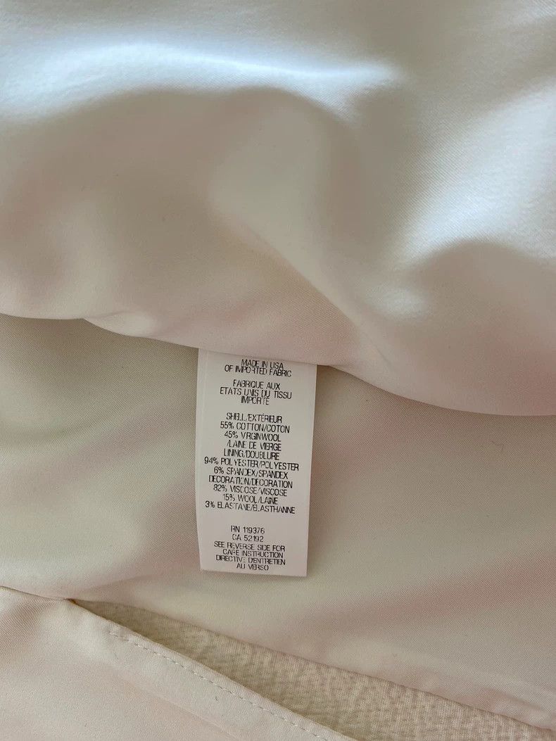 Helmut Lang Helmut Lang size 0Embossed WOOL SUIT COAT 2501-Nextarrow Size XS / US 0-2 / IT 36-38 - 8 Thumbnail