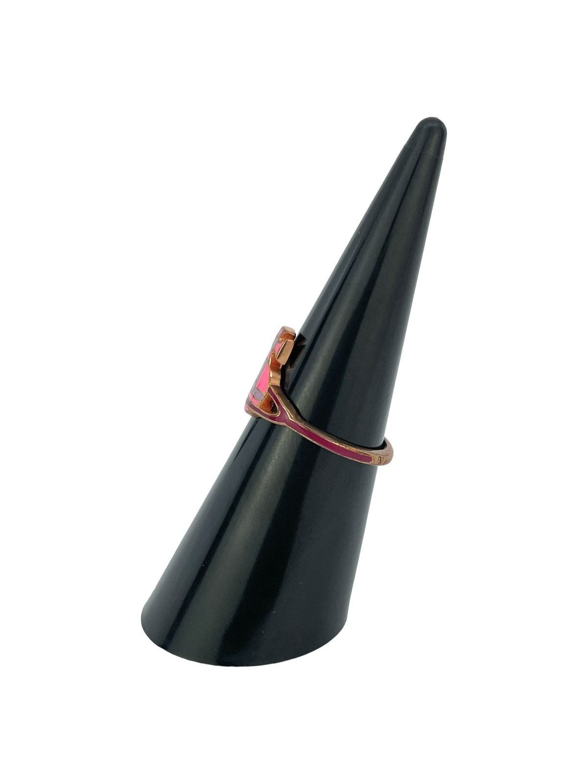 Vivienne Westwood Pink Orb Ring Size ONE SIZE - 4 Thumbnail