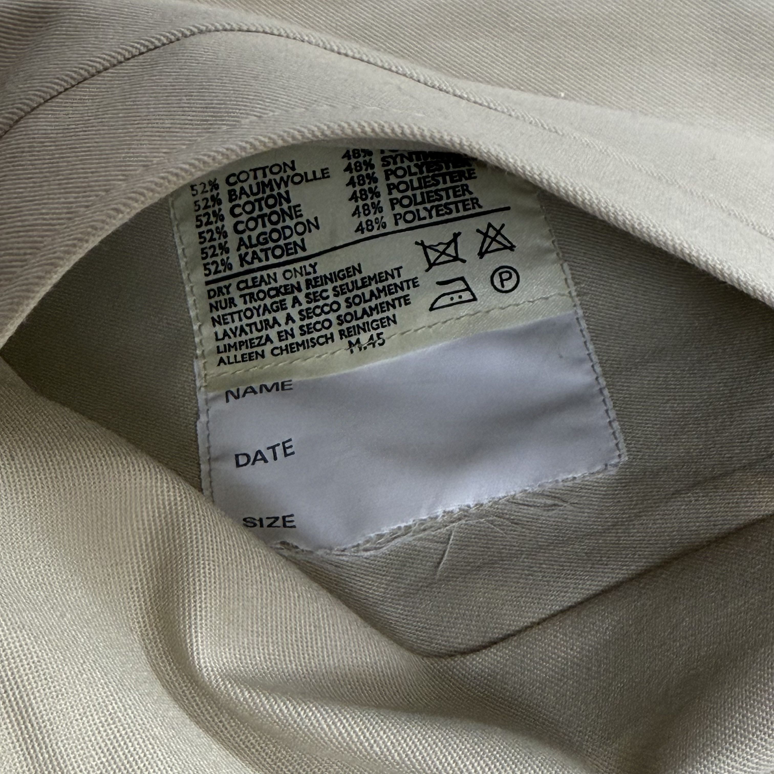 Aquascutum Vintage Aquasqutum 90s Old Money Women's Beige Jacket Size M / US 6-8 / IT 42-44 - 14 Thumbnail