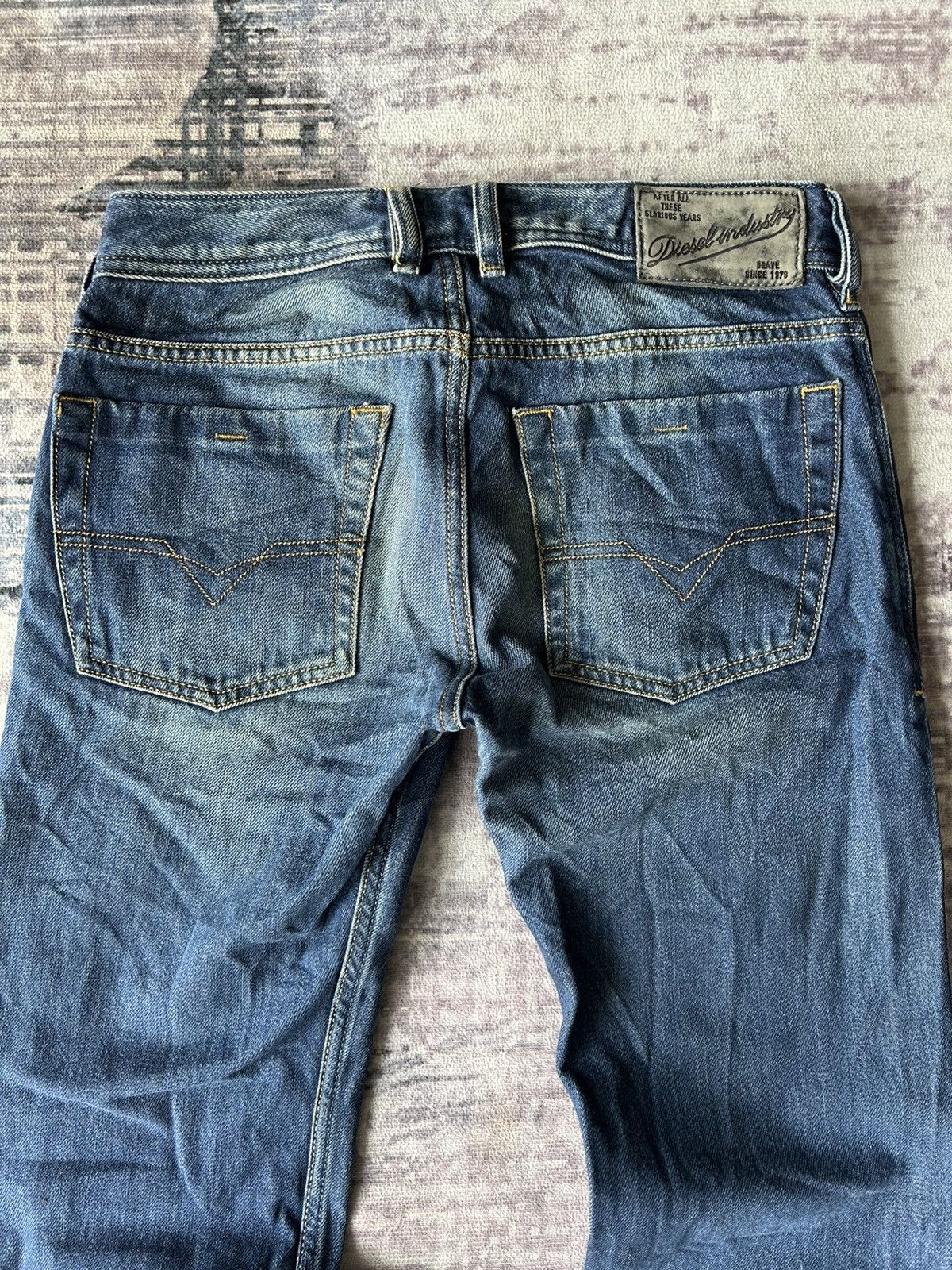 Diesel Super Flared Diesel Jeans Size US 29 - 6 Thumbnail