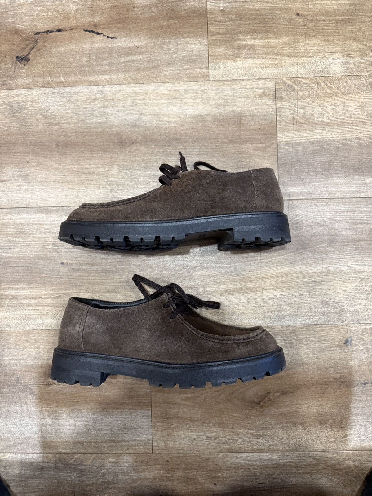 Zara Zara Brown Mock Toe Size US 10 / EU 43 - 1 Thumbnail