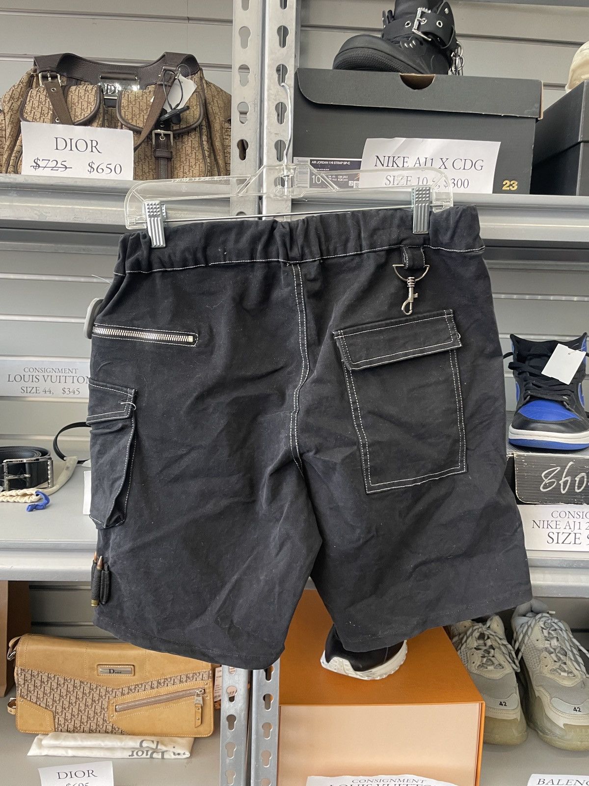 Menace Menace SAMPLE Bullet shorts black 30 Size US 30 / EU 46 - 3 Thumbnail
