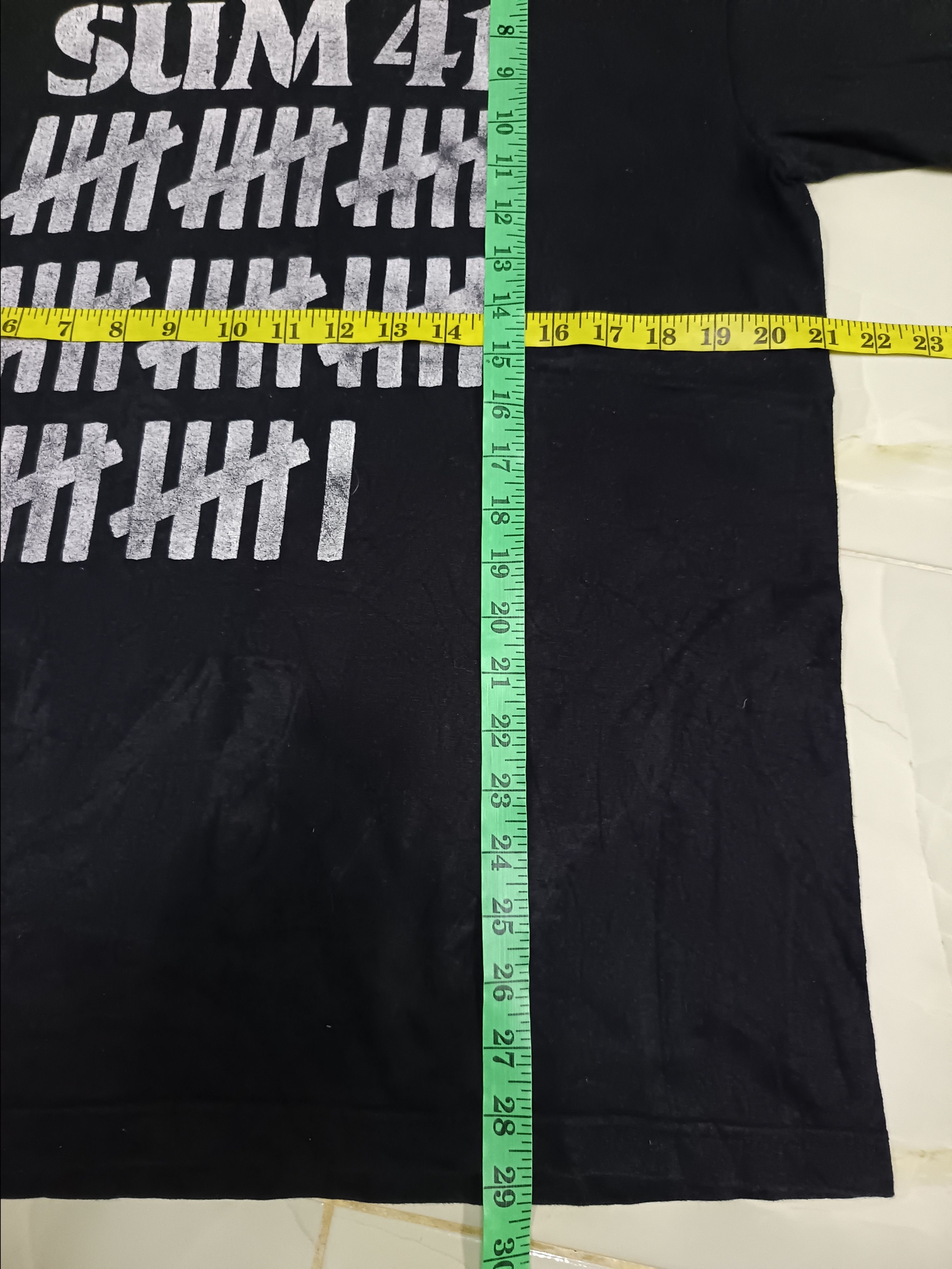 Band Tees × Vintage Vintage Sum 41 Punk Rock Band T-Shirt Bjork Size US L / EU 52-54 / 3 - 6 Thumbnail