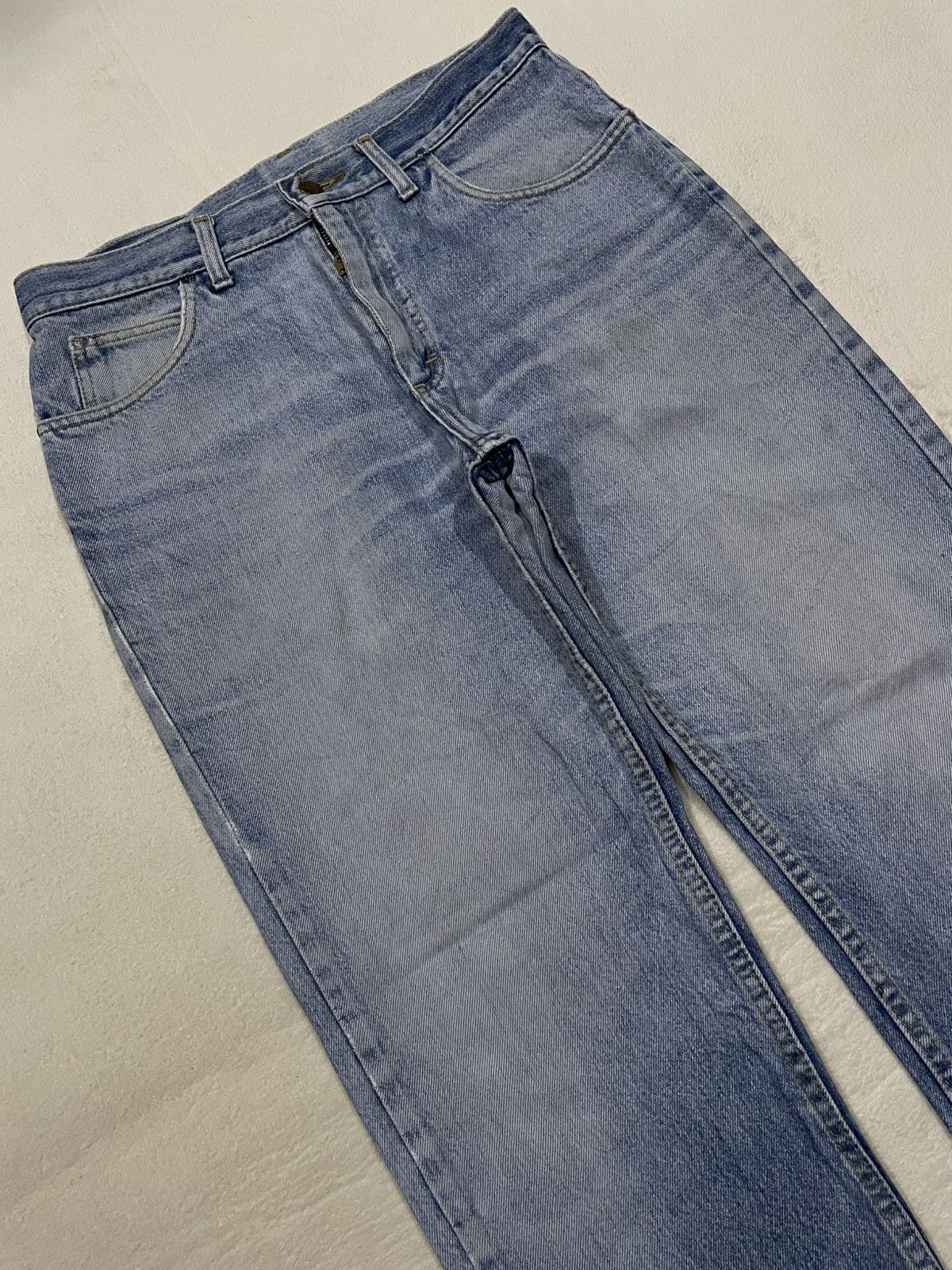 Lee Vintage Lee Riders Japanese Brand Sand Washed Faded Jeans Size US 32 / EU 48 - 6 Thumbnail