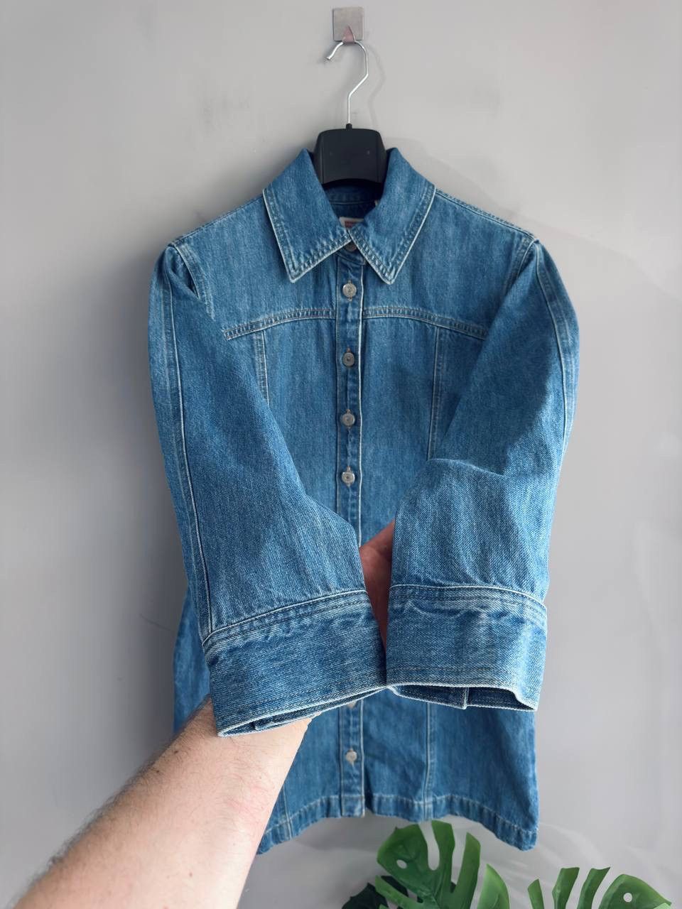 Levi's Levi's Women's Shay Blue Denim Dress, Size S Size S / US 4 / IT 40 - 6 Thumbnail
