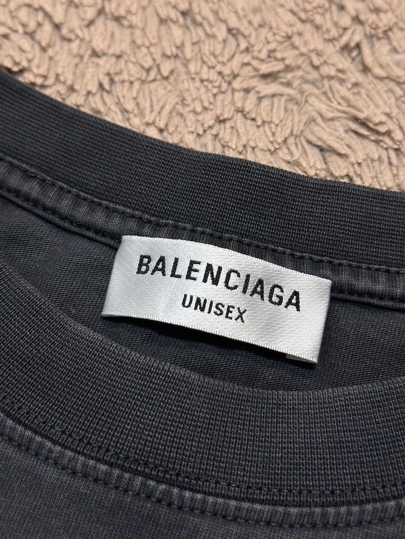 Balenciaga Balenciaga Wheat ear 1917 gray old short sleeve women's st Size M / US 6-8 / IT 42-44 - 3 Thumbnail