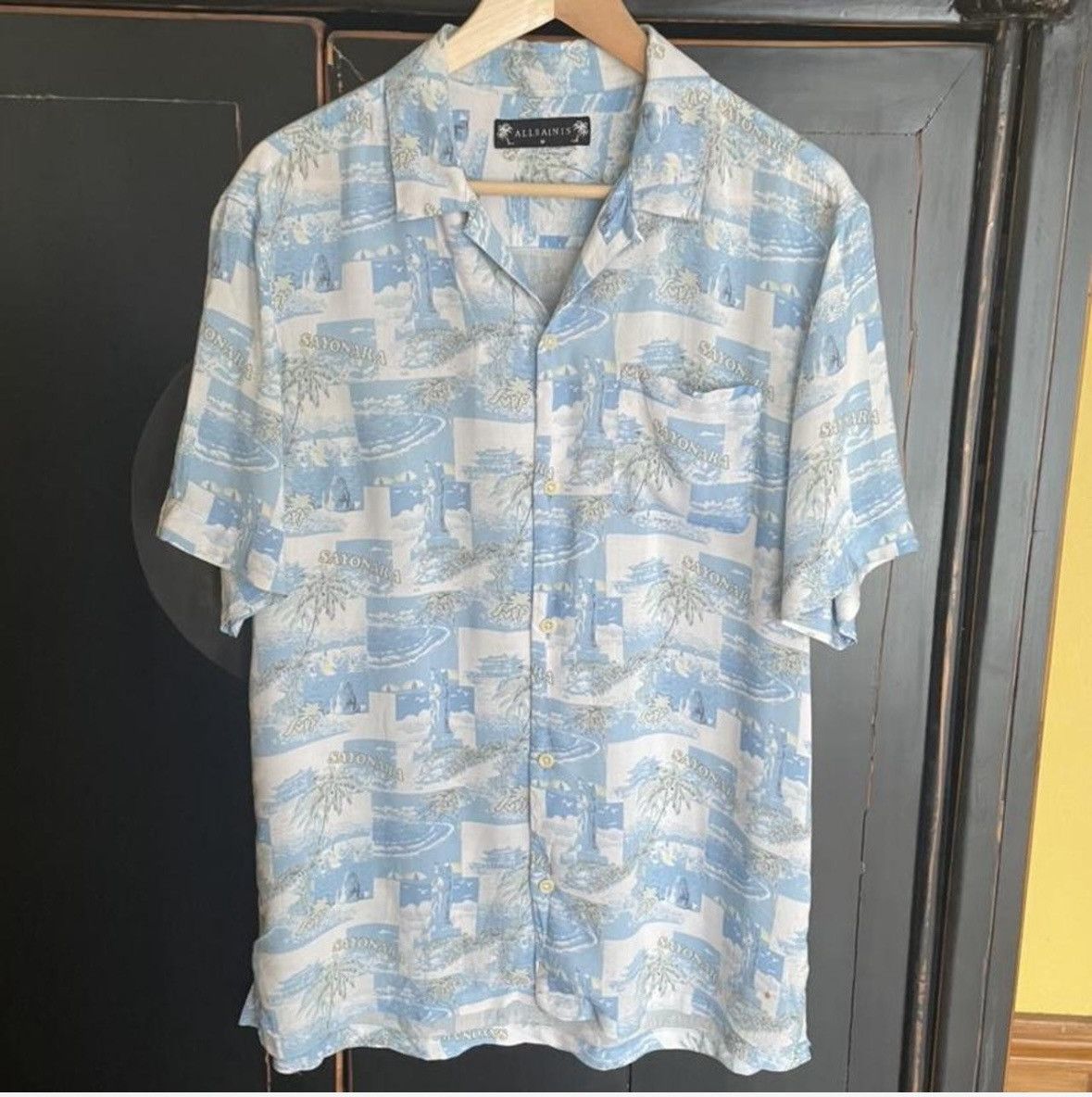 Allsaints All Saints Sayonara Hawaiian Shirt Size US M / EU 48-50 / 2 - 1 Thumbnail