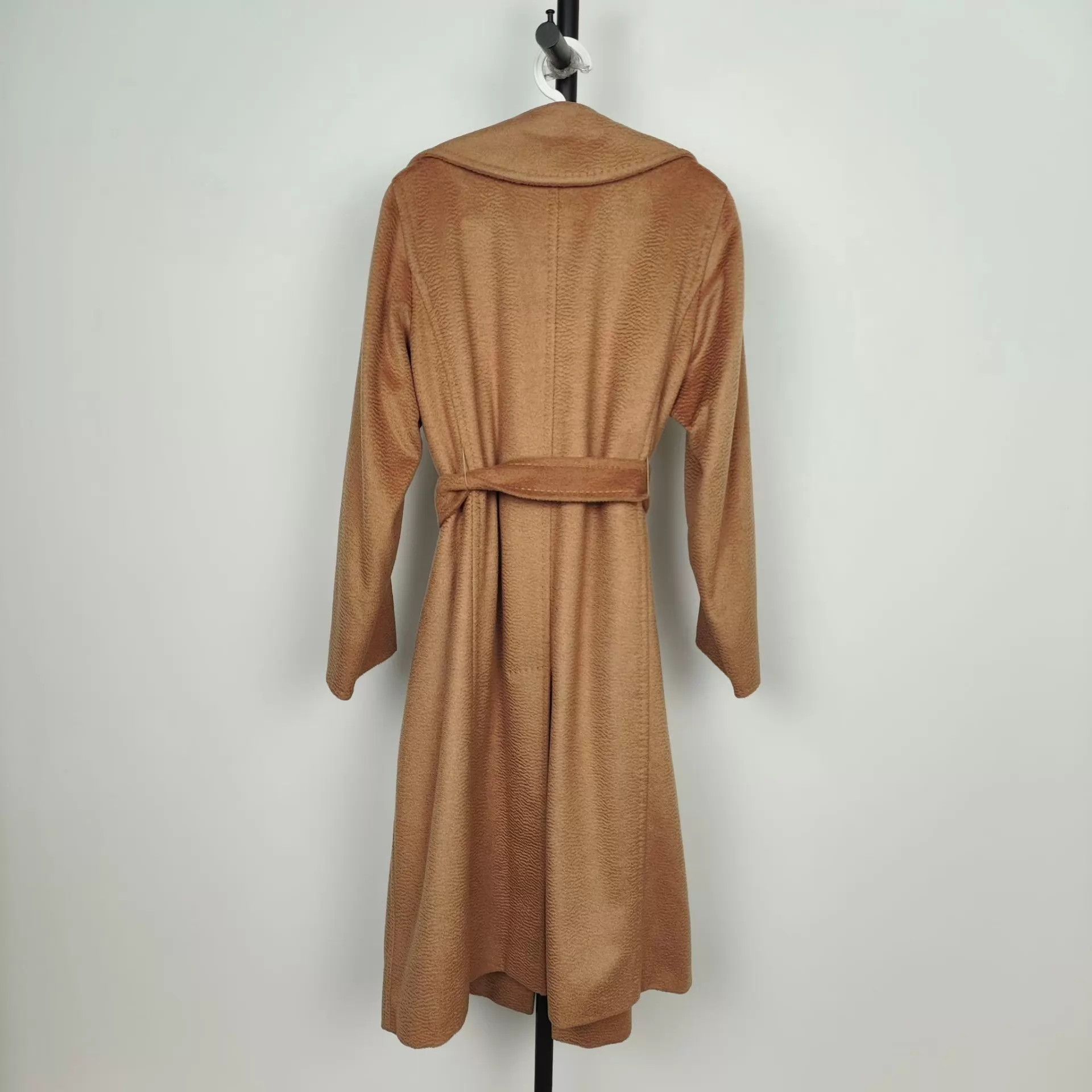 Max Mara MAXMARA Women's Brown Camel Coat 32 241218LJFVQ06 Size XXS / US 00 / IT 34 - 2 Thumbnail
