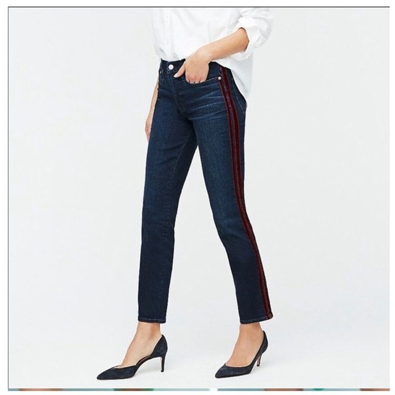 J.Crew J. Crew Womens Vintage Straight Leg Jeans Size 27 Tuxedo Size 27" / US 4 / IT 40 - 2 Thumbnail