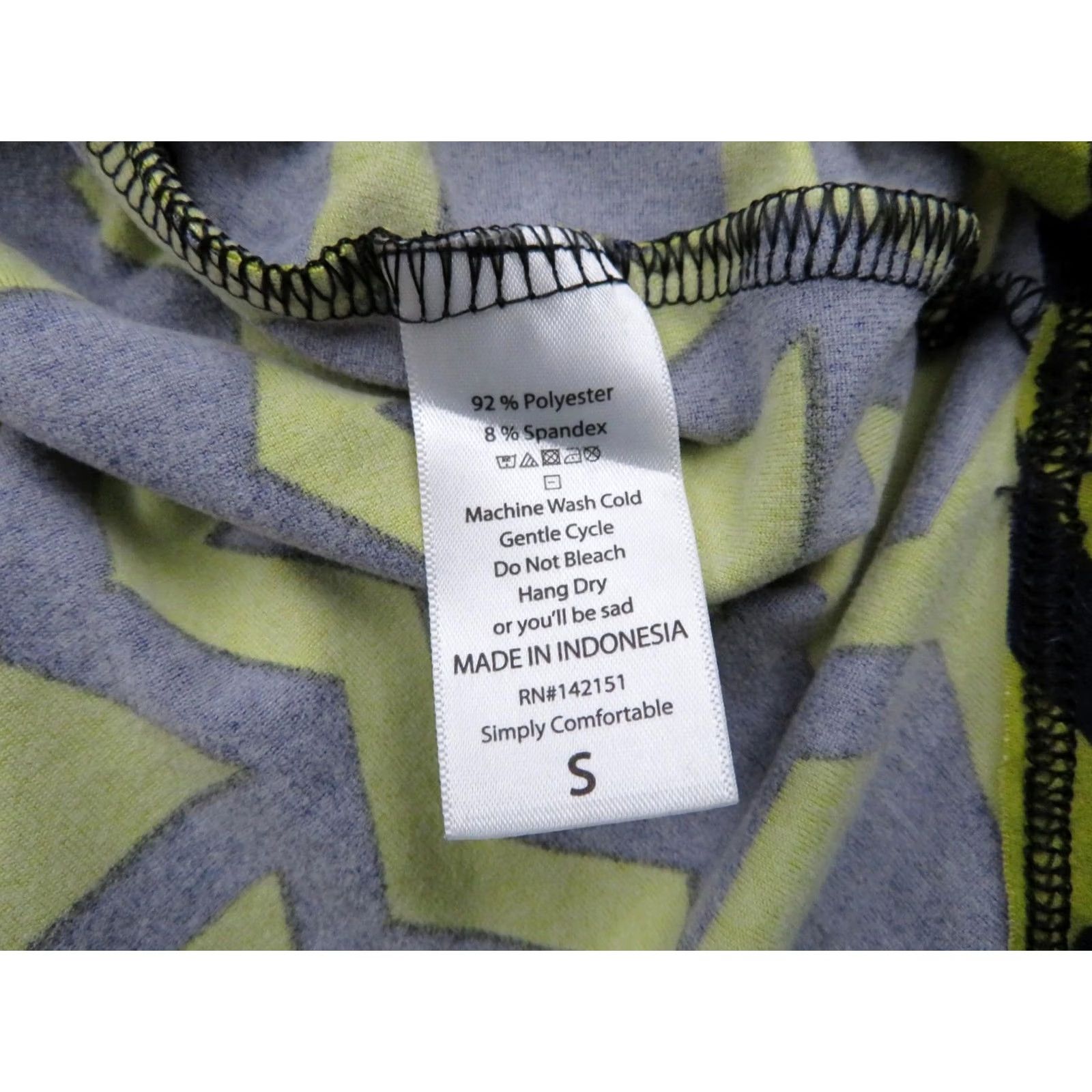 Vintage LuLaRoe Shirt Womens S Yellow Women Leggings Material Irma Top Blue Unicorn Tunic Size S / US 4 / IT 40 - 7 Thumbnail