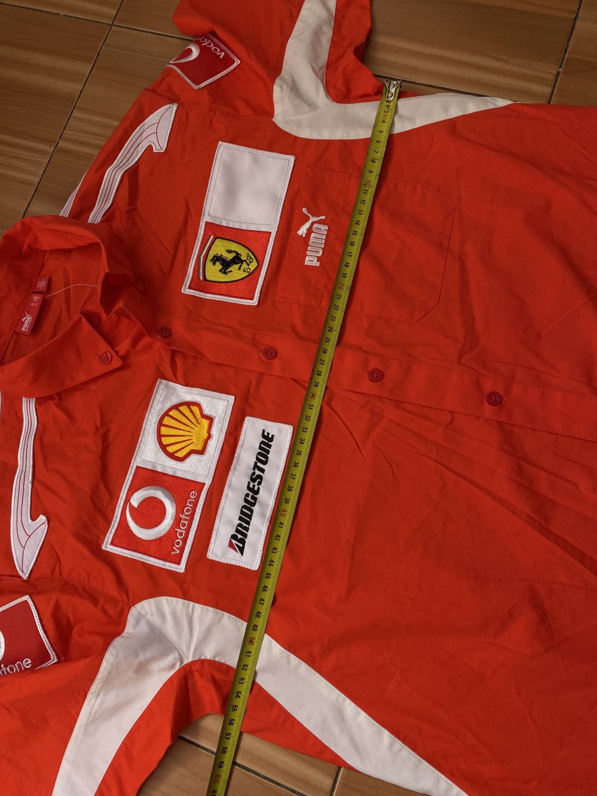 Puma Puma Scuderia Ferrari F1 Team 00s Vintage Mens Shirt Size US M / EU 48-50 / 2 - 16 Thumbnail