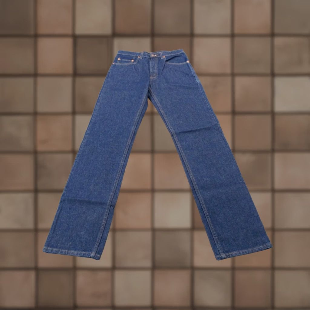 Levi's VINTAGE Levi's Jeans Mens 31 x 34 Blue Denim 505 Regular Fit Straight Red Tab Jeans Mens 31 Blue Denim 505 Regular Straight Red Tab Size US 30 / EU 46 - 1 Thumbnail
