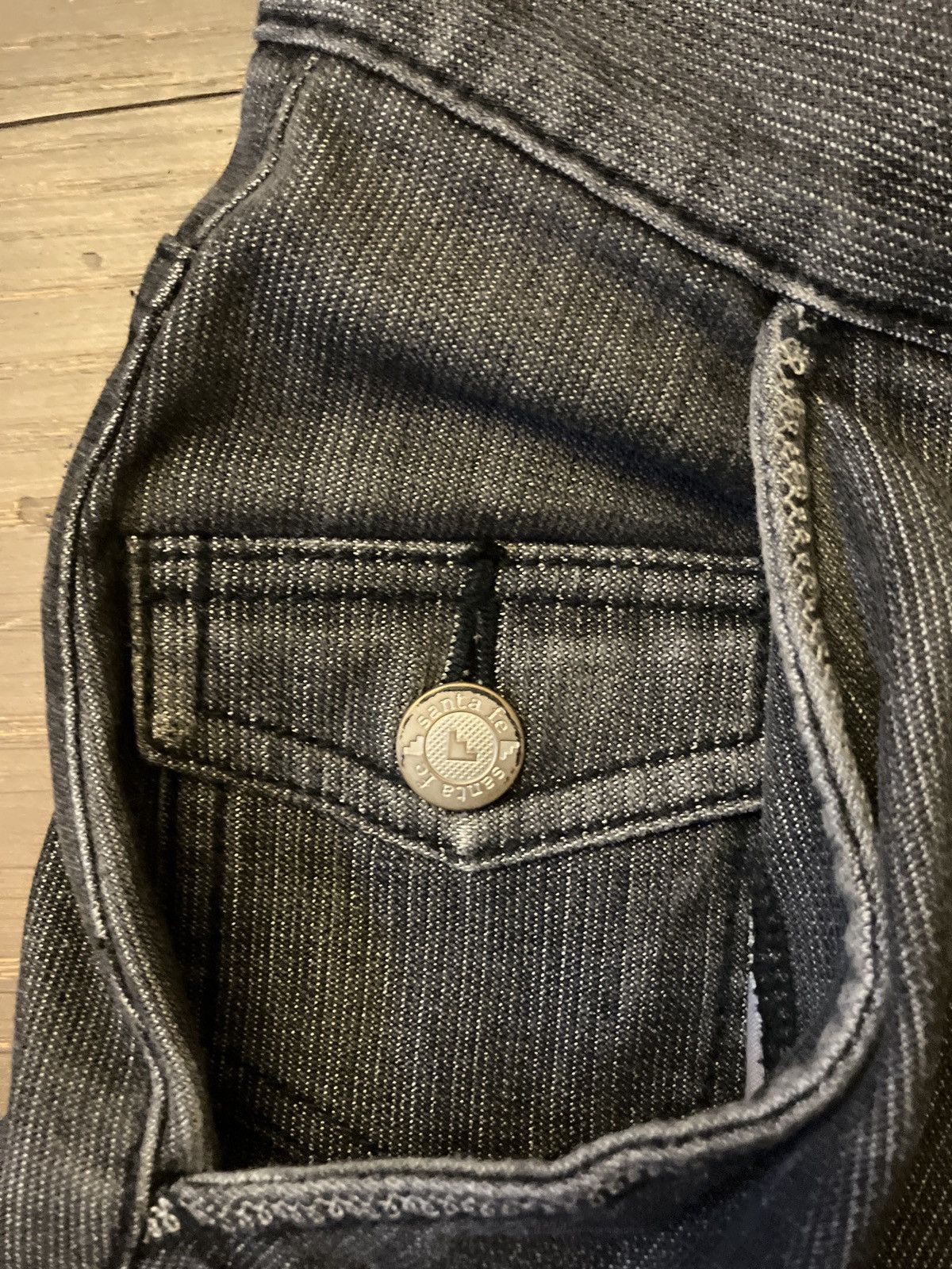 Other Vintage Japanese Santafe distressed denim Size US 33 - 4 Thumbnail