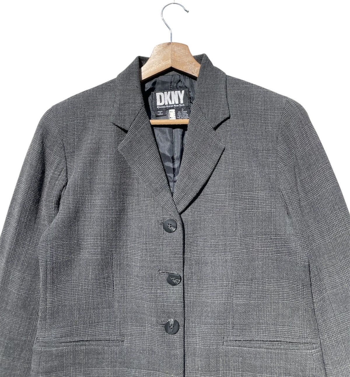 DKNY 🔥Accept Binding Offer🔥 Dkny Wool Blazer Is A Cropped Size S / US 4 / IT 40 - 4 Thumbnail