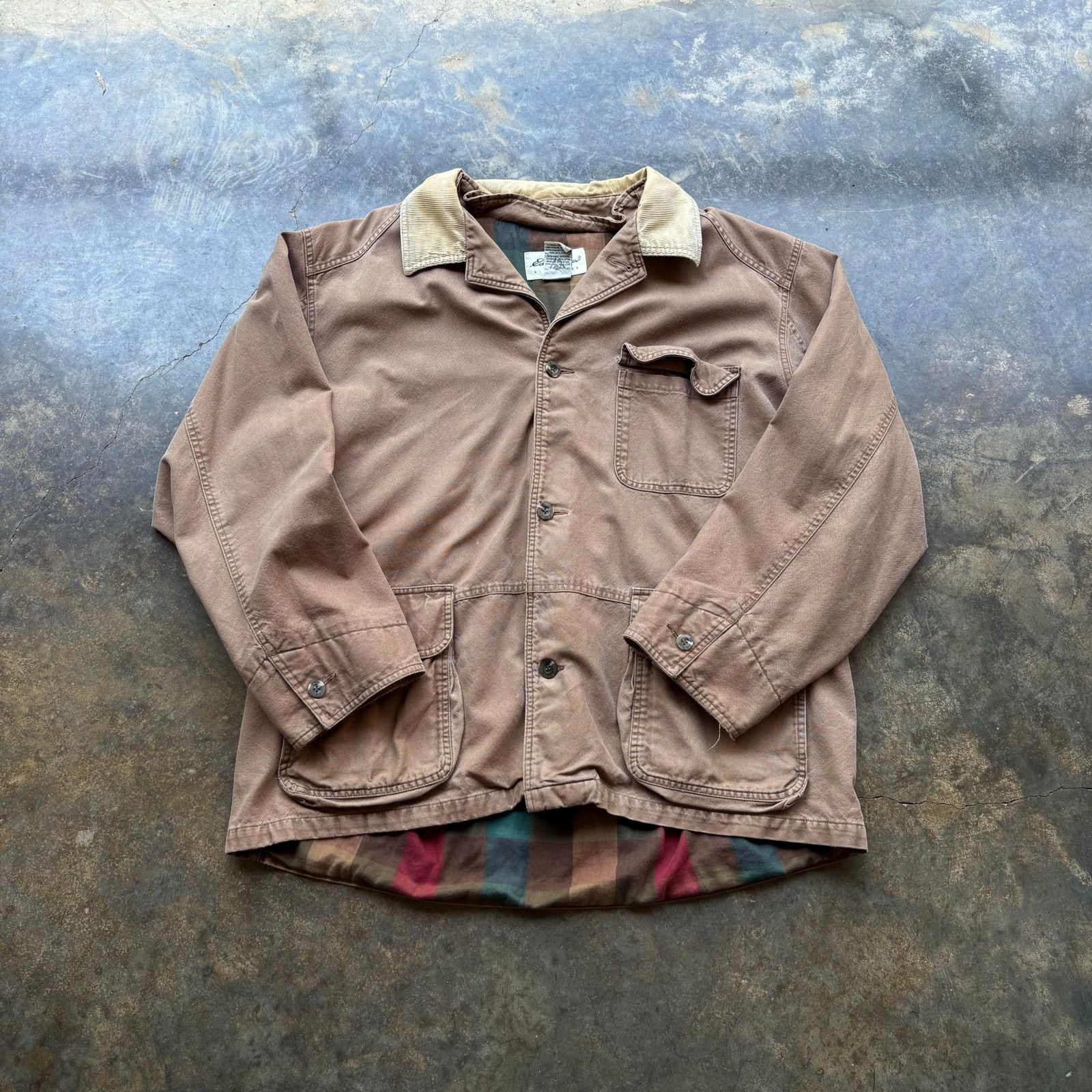 Eddie Bauer Beautiful Vintage Eddie Bauer Flannel Jacket Size US L / EU 52-54 / 3 - 1 Thumbnail