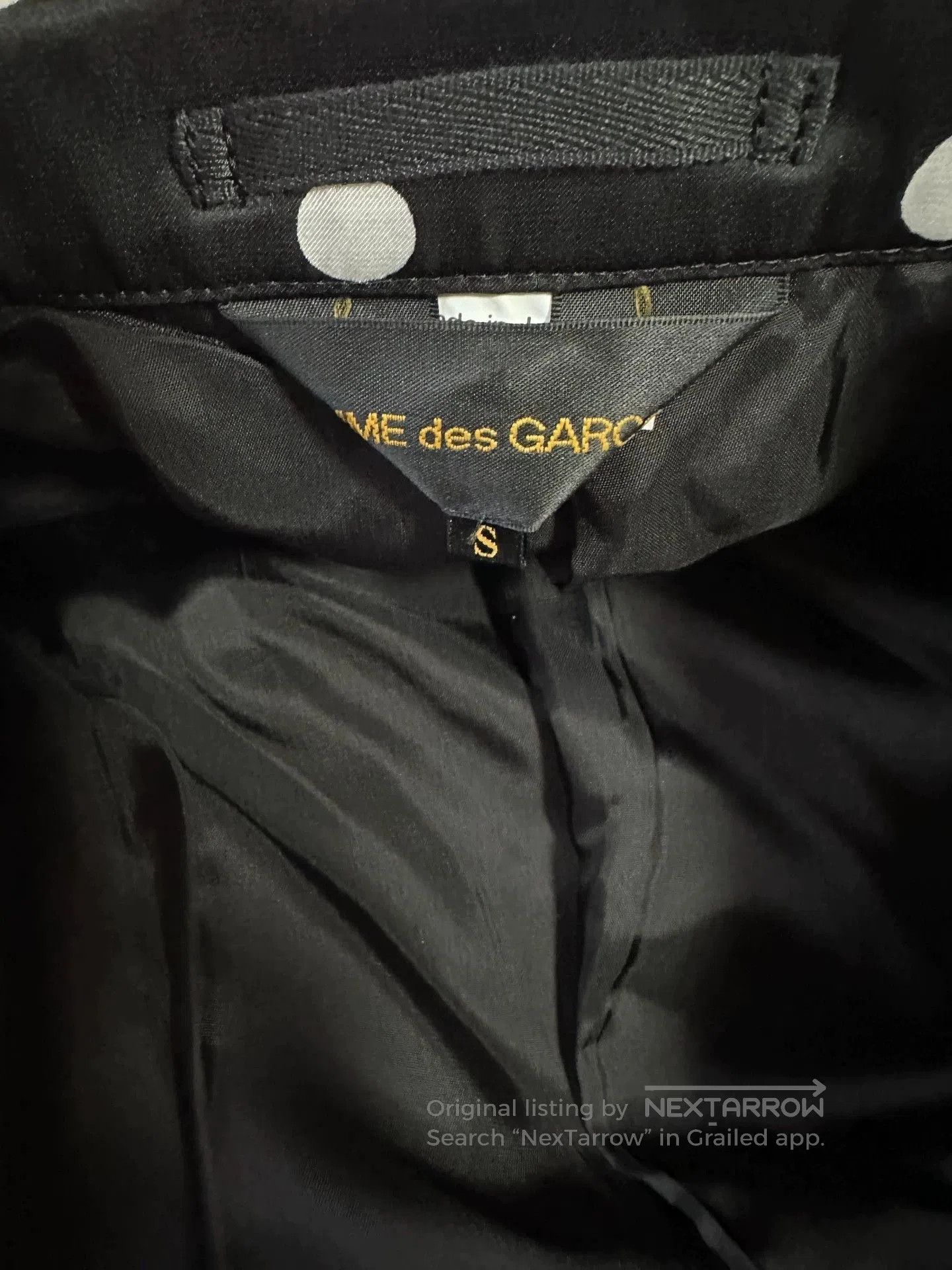 Comme des Garcons CDG Polka Dot Four-Sleeve Blazer. Size US S / EU 44-46 / 1 - 4 Thumbnail