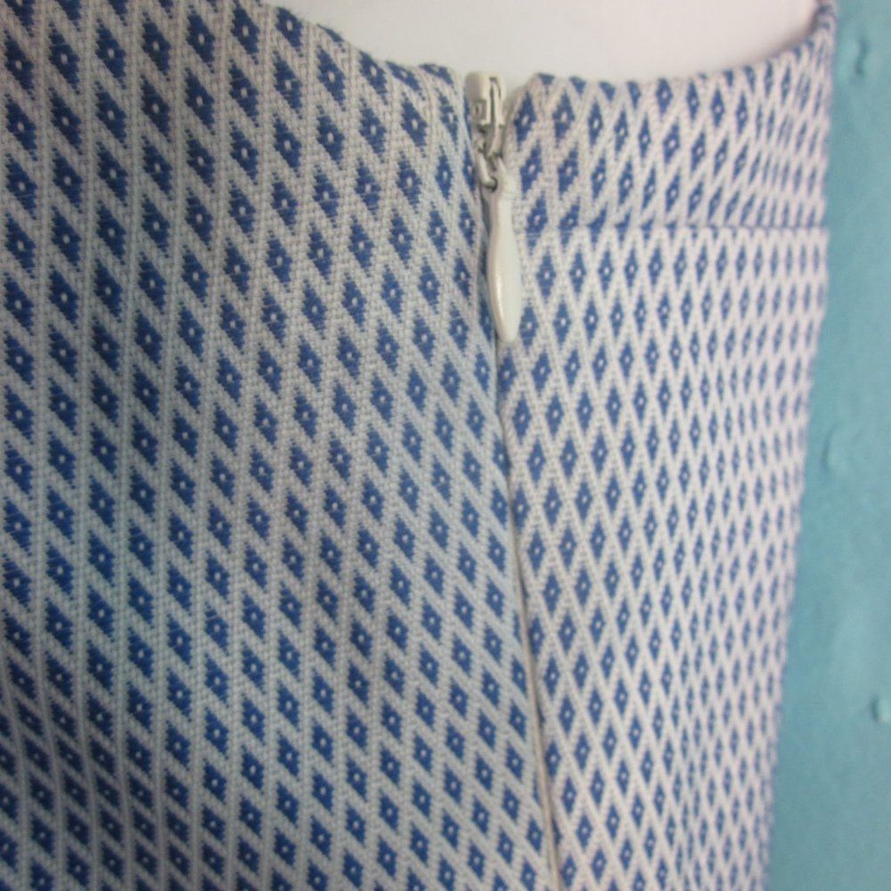 Kate Spade Kirribilla San Francisco Womens Dress Size 4 Blue Diamond Pr Size S / US 4 / IT 40 - 7 Thumbnail