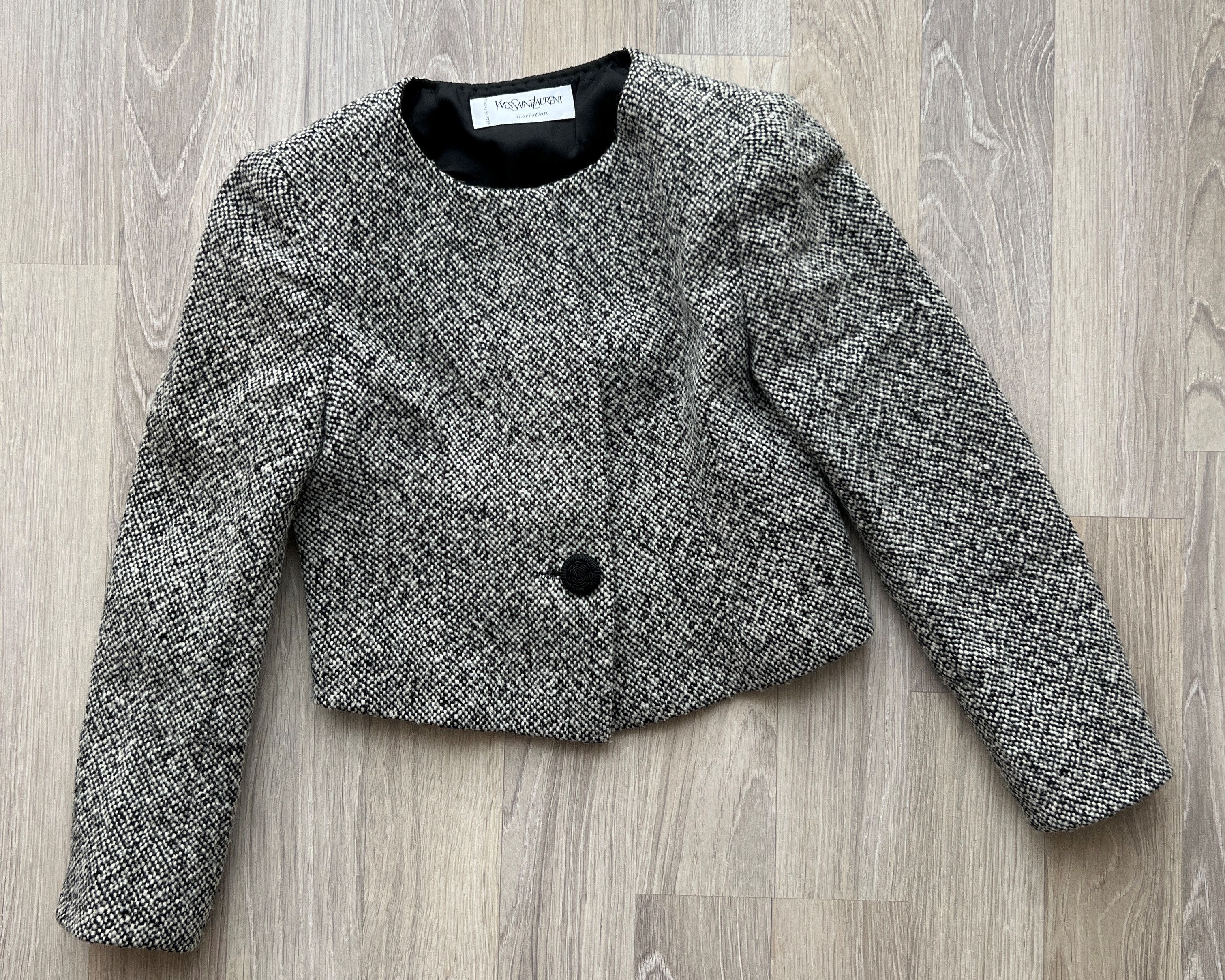 Yves Saint Laurent VINTAGE Y2K YVES SAINT LAURENT VARIATION 1996 BLAZER JACKET Size S / US 4 / IT 40 - 5 Thumbnail