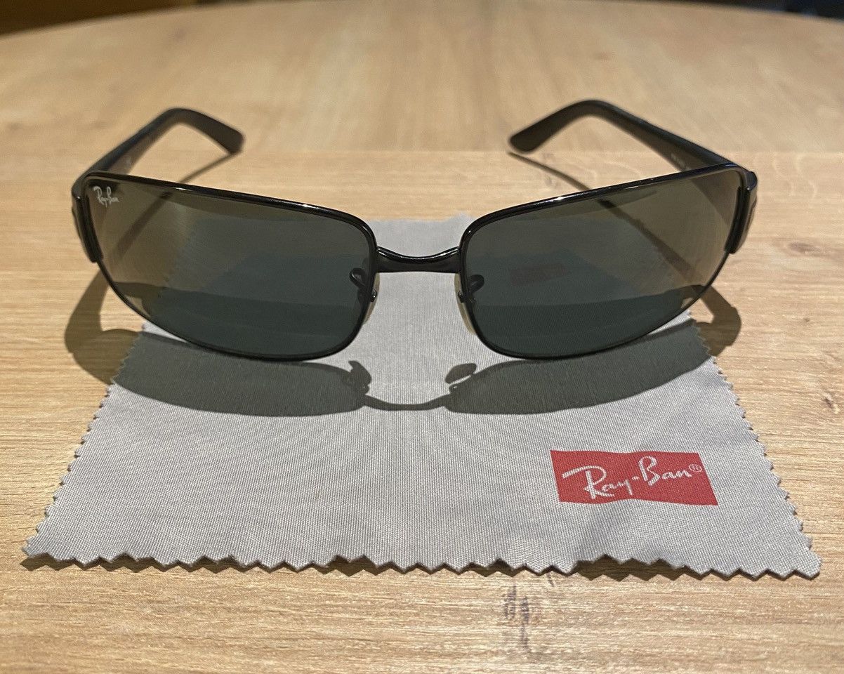 RayBan Ray-Ban RB3421 Black Sunglasses Size ONE SIZE - 6 Thumbnail