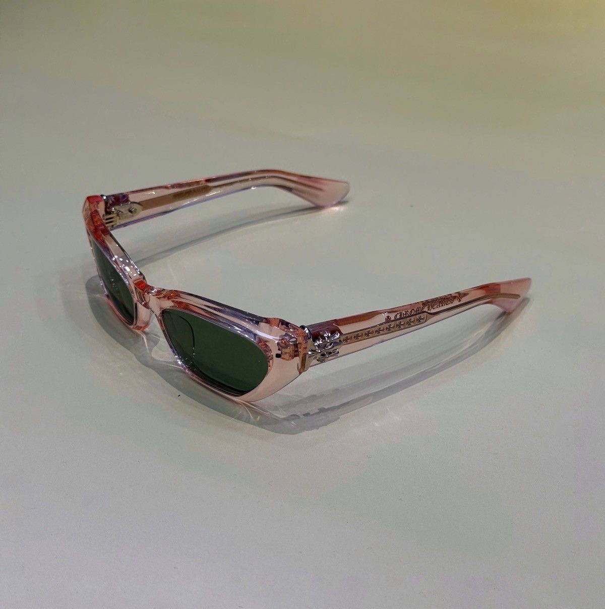 Chrome Hearts CHROME HEARTS HALLLA BALUUUU PINK CRYSTAL Size ONE SIZE - 1 Thumbnail