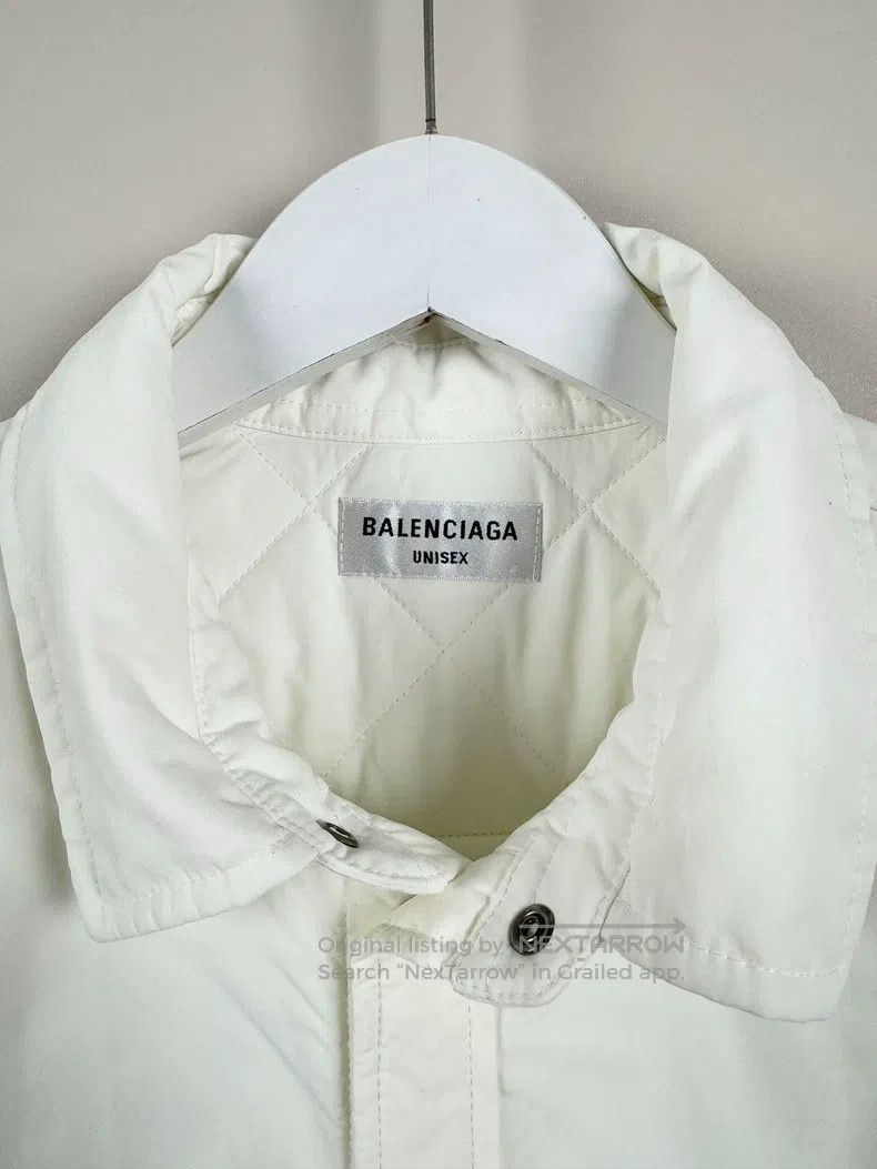 Balenciaga Balenciaga Embroidered logo cotton coat Size XS / US 0-2 / IT 36-38 - 6 Thumbnail