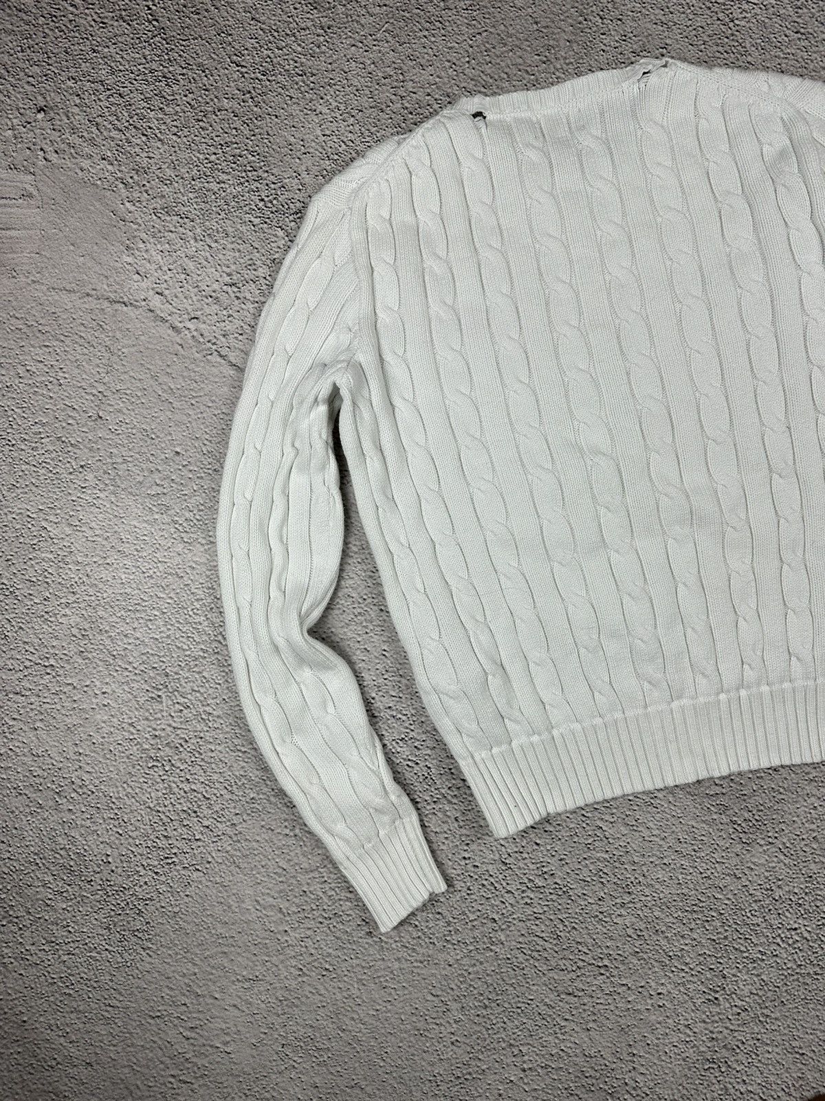 Polo Ralph Lauren Vintage Polo Ralph Lauren Knitwear V-Neck Stripes Sweater Size S / US 4 / IT 40 - 9 Thumbnail