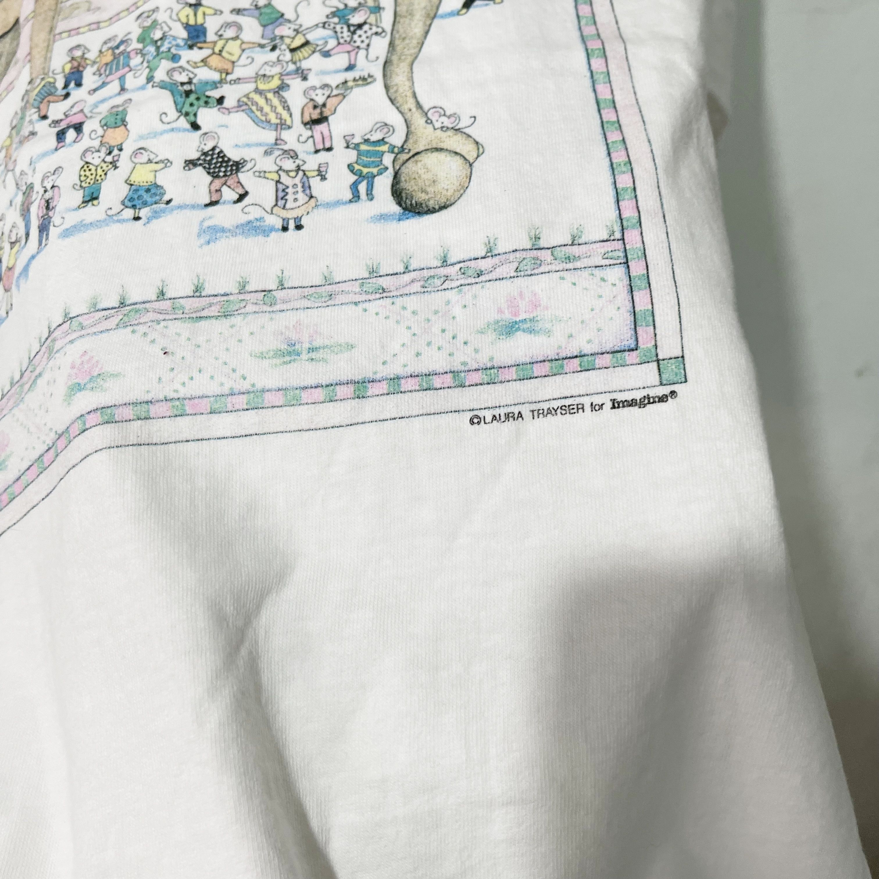 Vintage Vintage 90s Cat Laura Trayser Shirt Size US L / EU 52-54 / 3 - 3 Thumbnail