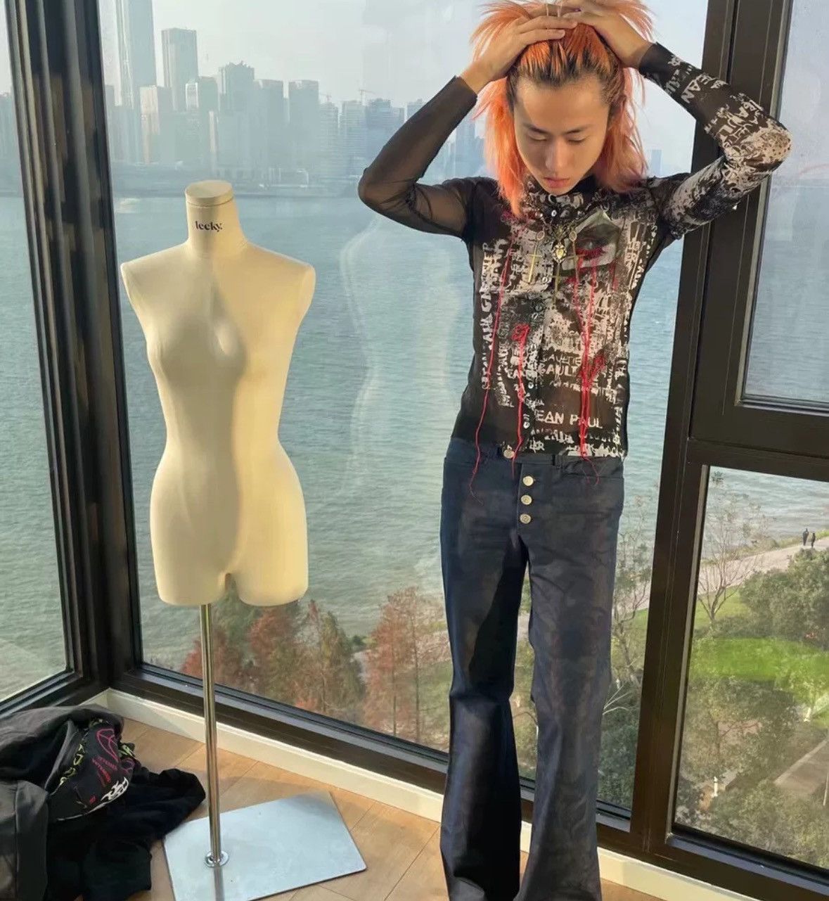 Jean Paul Gaultier 2001 Tattoo shirt2412-Nextarrow
