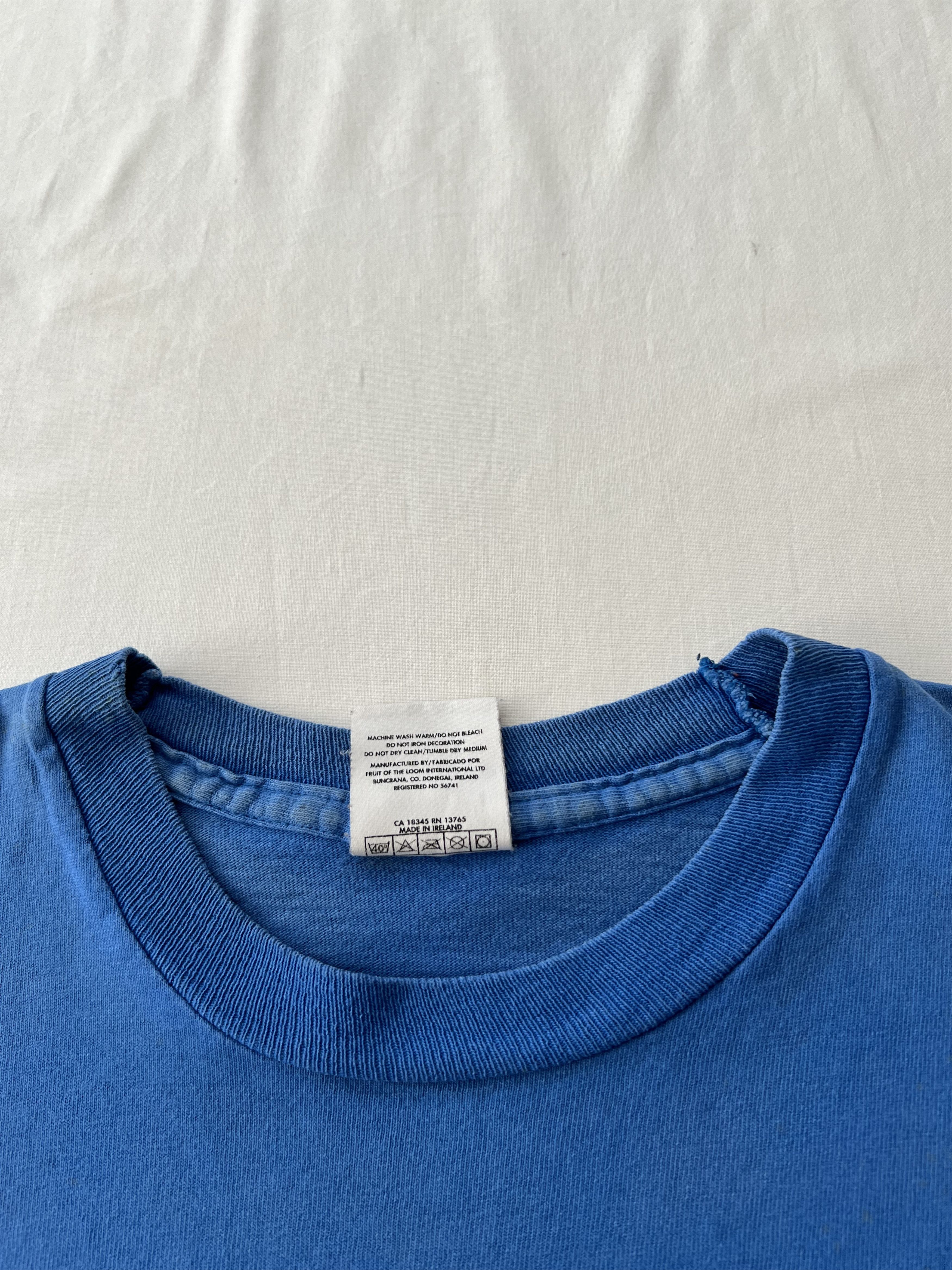 Band Tees Vintage 90s Beastie Boys Hello Nasty Blue T-shirt Size US L / EU 52-54 / 3 - 12 Thumbnail