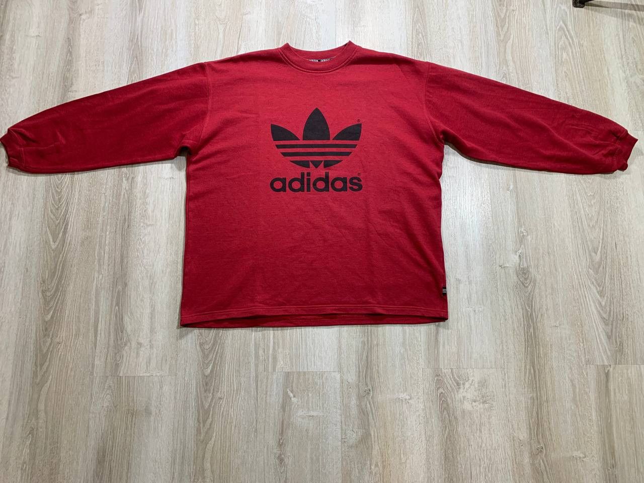 Vintage Mens vintage sweatshirt Adidas Size L Size US L / EU 52-54 / 3 - 1 Thumbnail