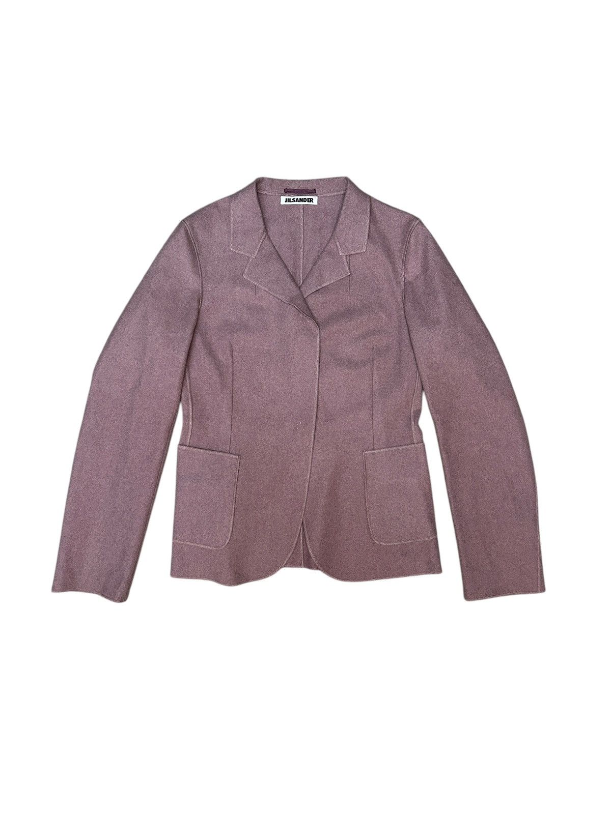 Jil Sander 90s Bonded Wool Blazer Size XXS / US 00 / IT 34 - 1 Thumbnail