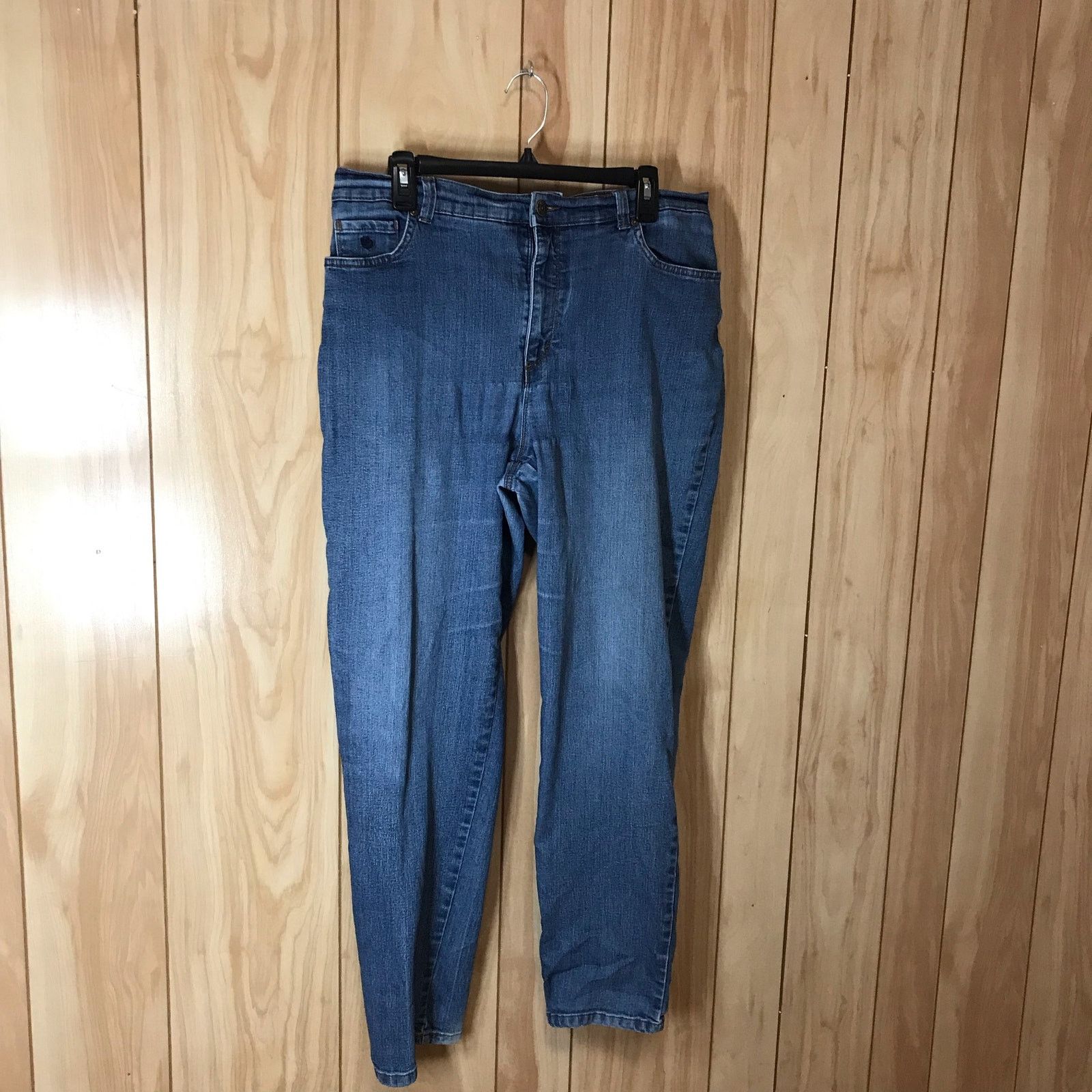 Gloria Vanderbilt Gloria Vanderbilt Amanda Stretch Relax Fit Denim Jean 16 Size 38" / US 16 / IT 52 - 2 Thumbnail