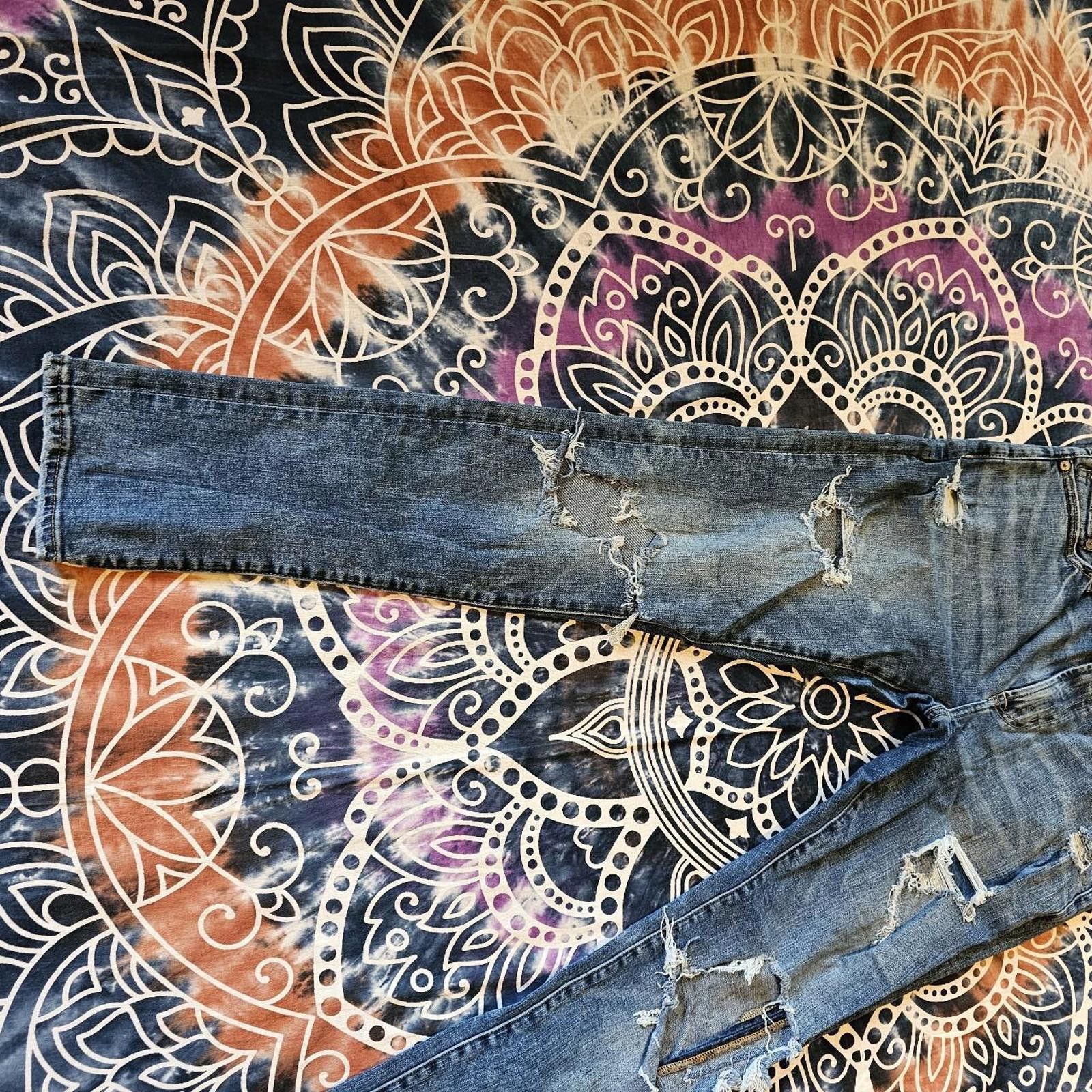 American Eagle Outfitters American Eagle Outfitters Men's Blue Jeans Size US 32 / EU 48 - 2 Thumbnail