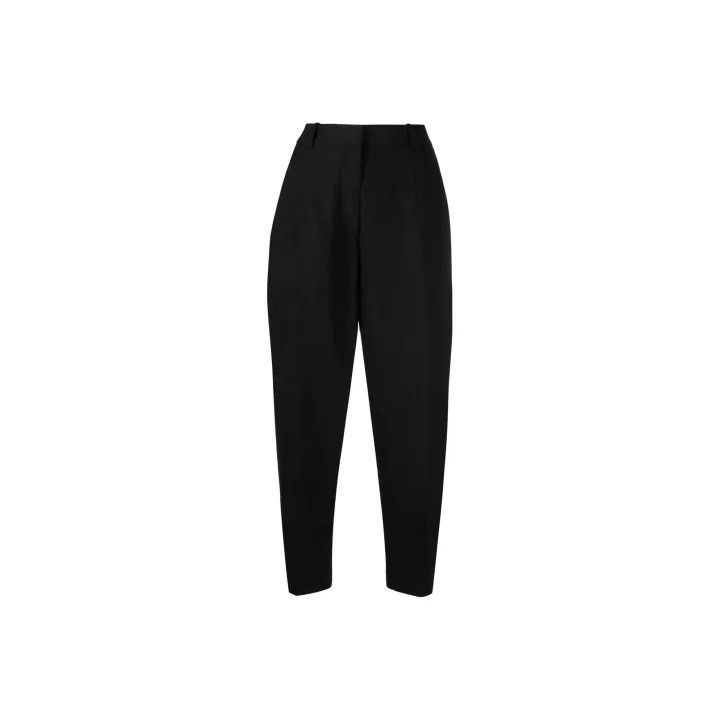 Jil Sander Jil Sander High Waist Ankle Pants for Women 0079 Size 38" / US 16 / IT 52 - 1 Thumbnail